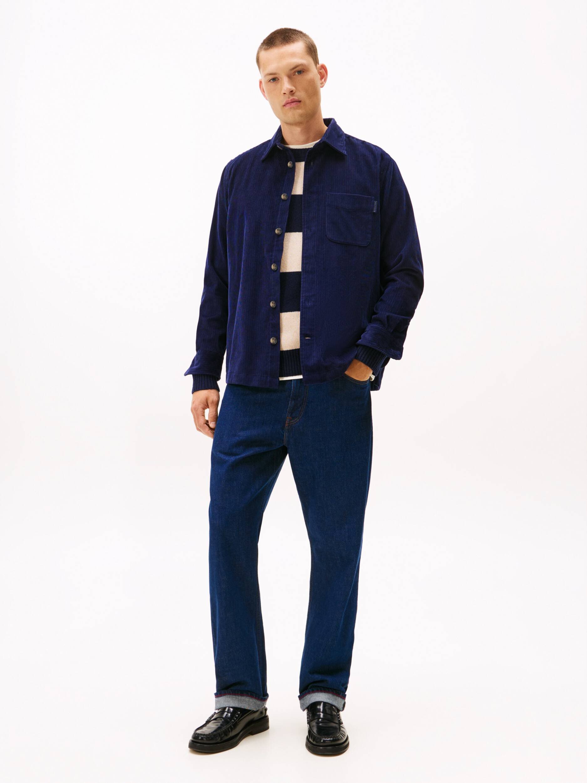 Tommy Hilfiger Cămașă | Loose fit | catifea reiată