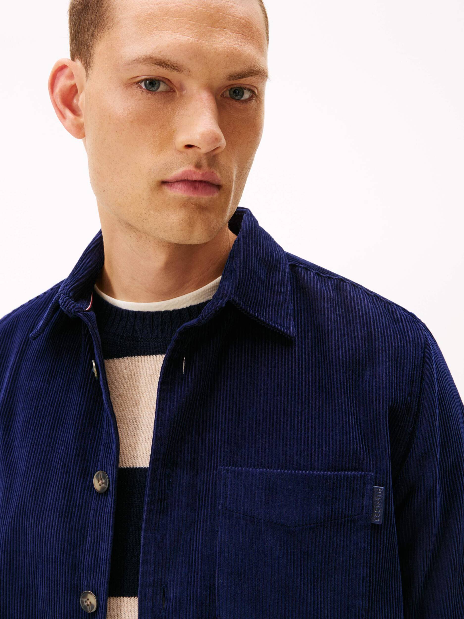 Tommy Hilfiger Cămașă | Loose fit | catifea reiată