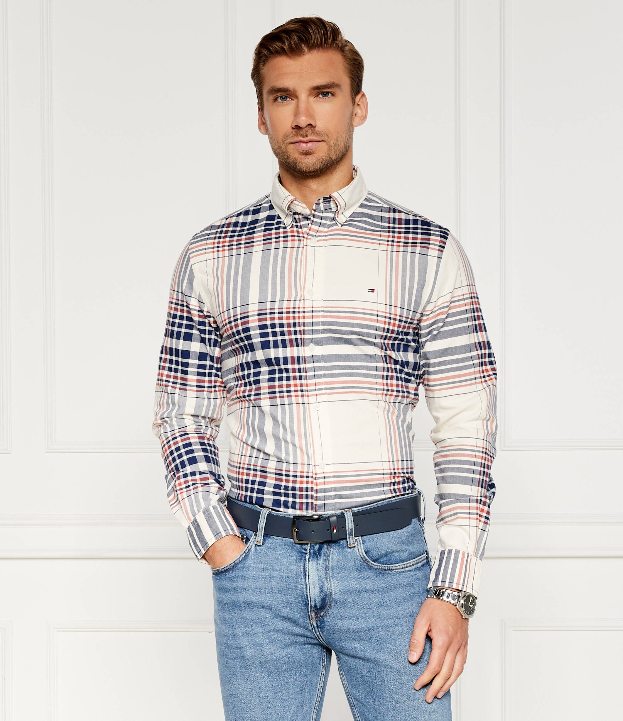 Tommy Hilfiger Cămașă OXFORD CHECK | Regular Fit