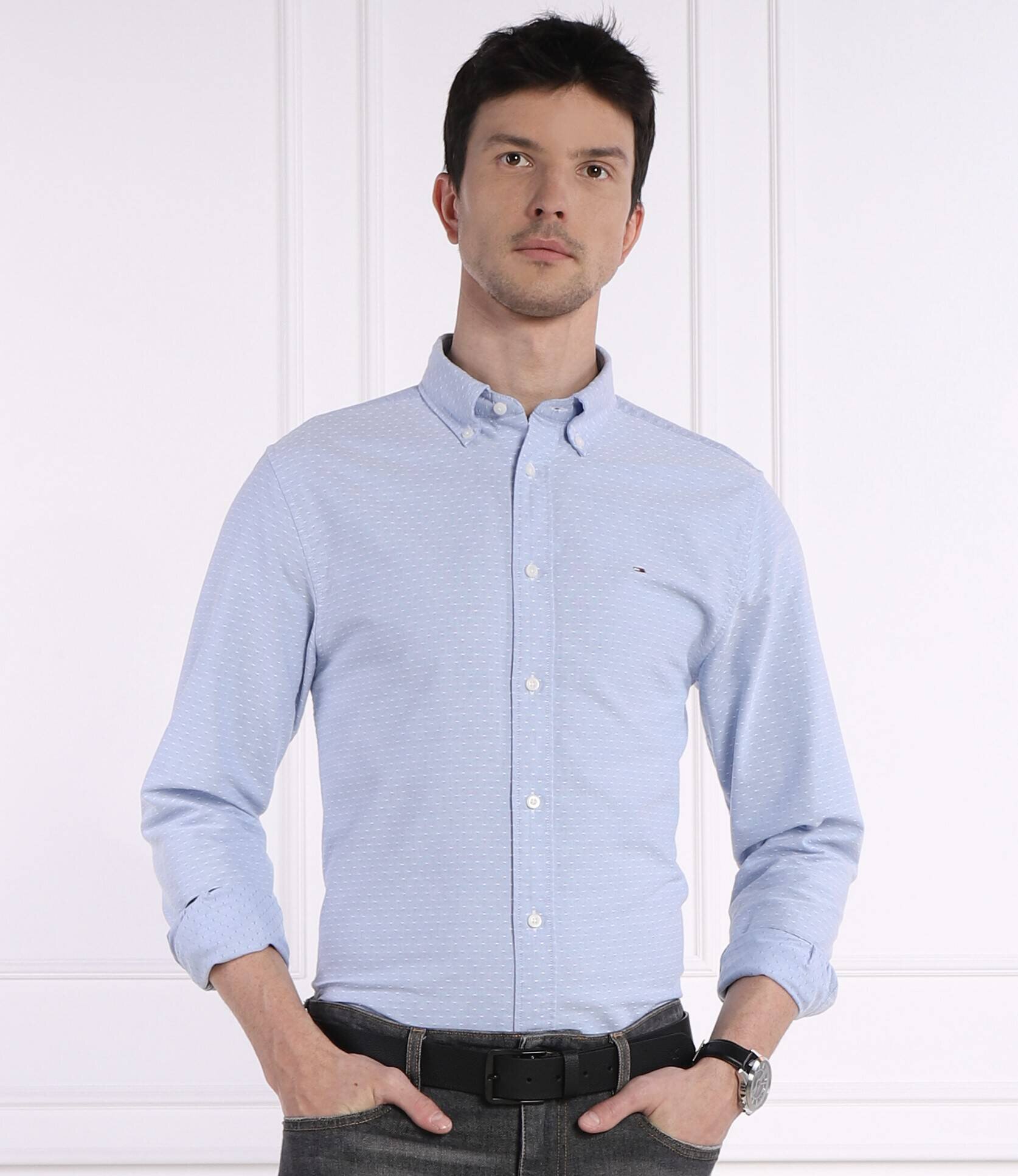 Tommy Hilfiger Cămașă OXFORD DOBBY | Regular Fit