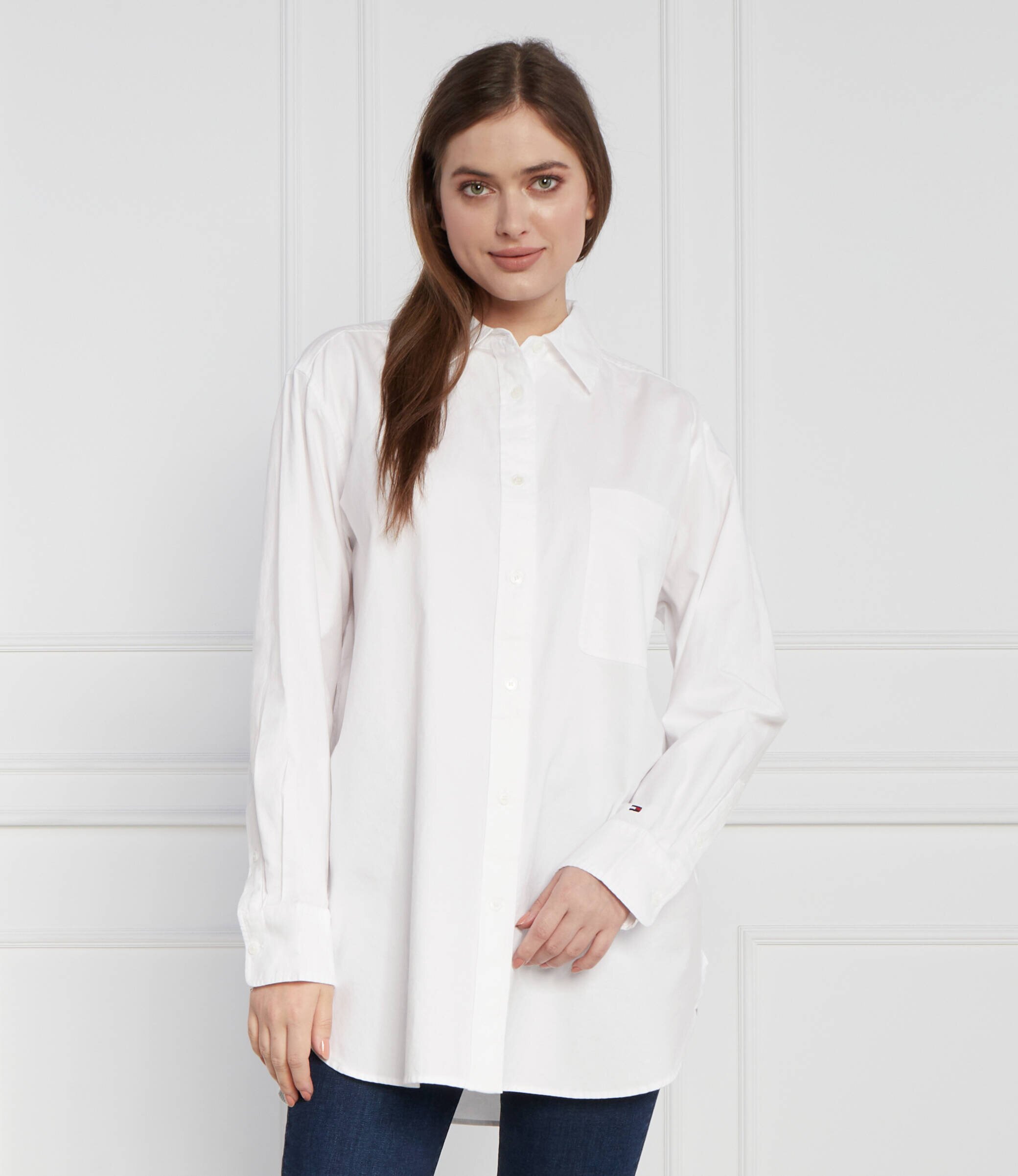Tommy Hilfiger Cămașă OXFORD LS | Oversize fit
