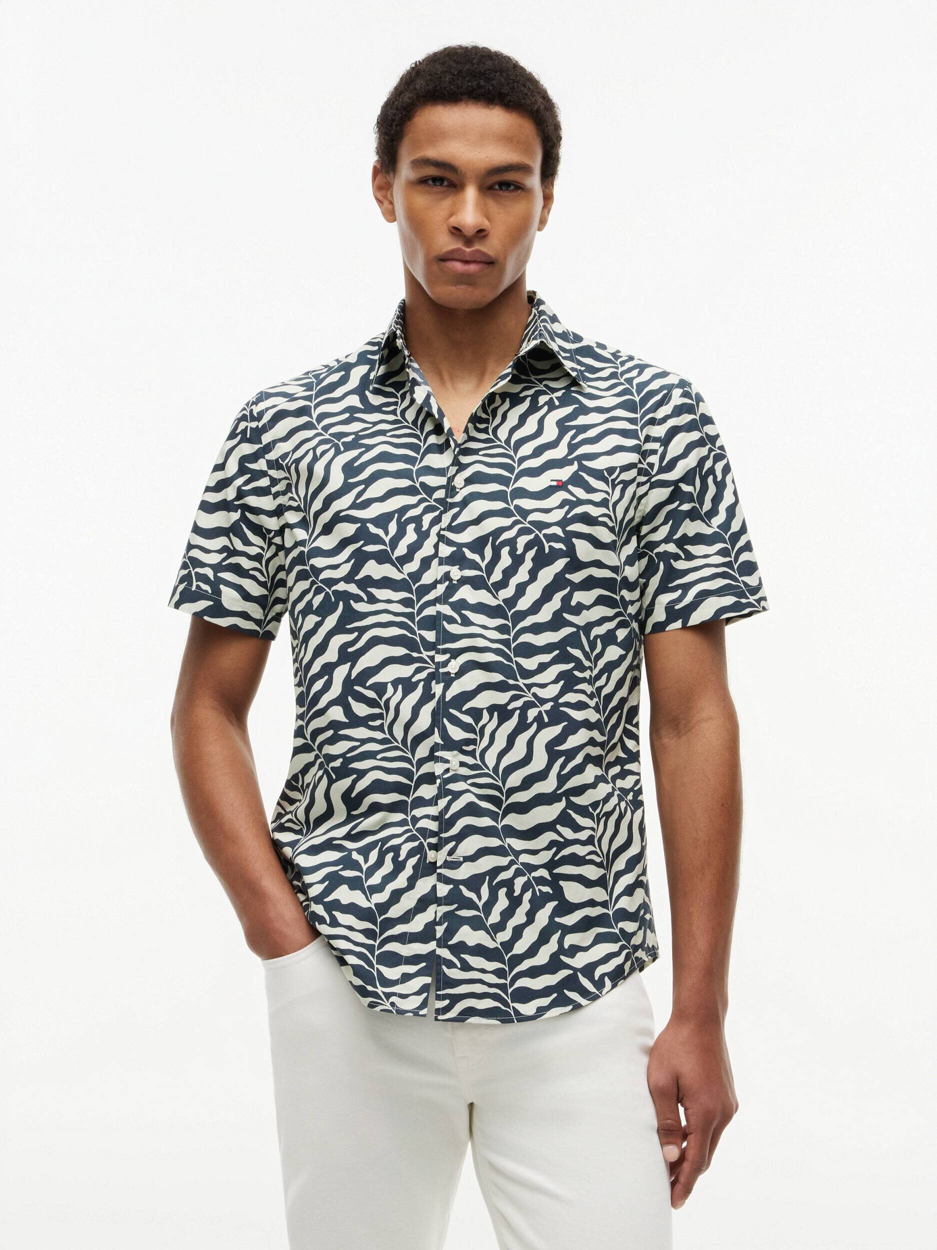 Tommy Hilfiger Cămașă PAPERTOUCH PALM | regular fit