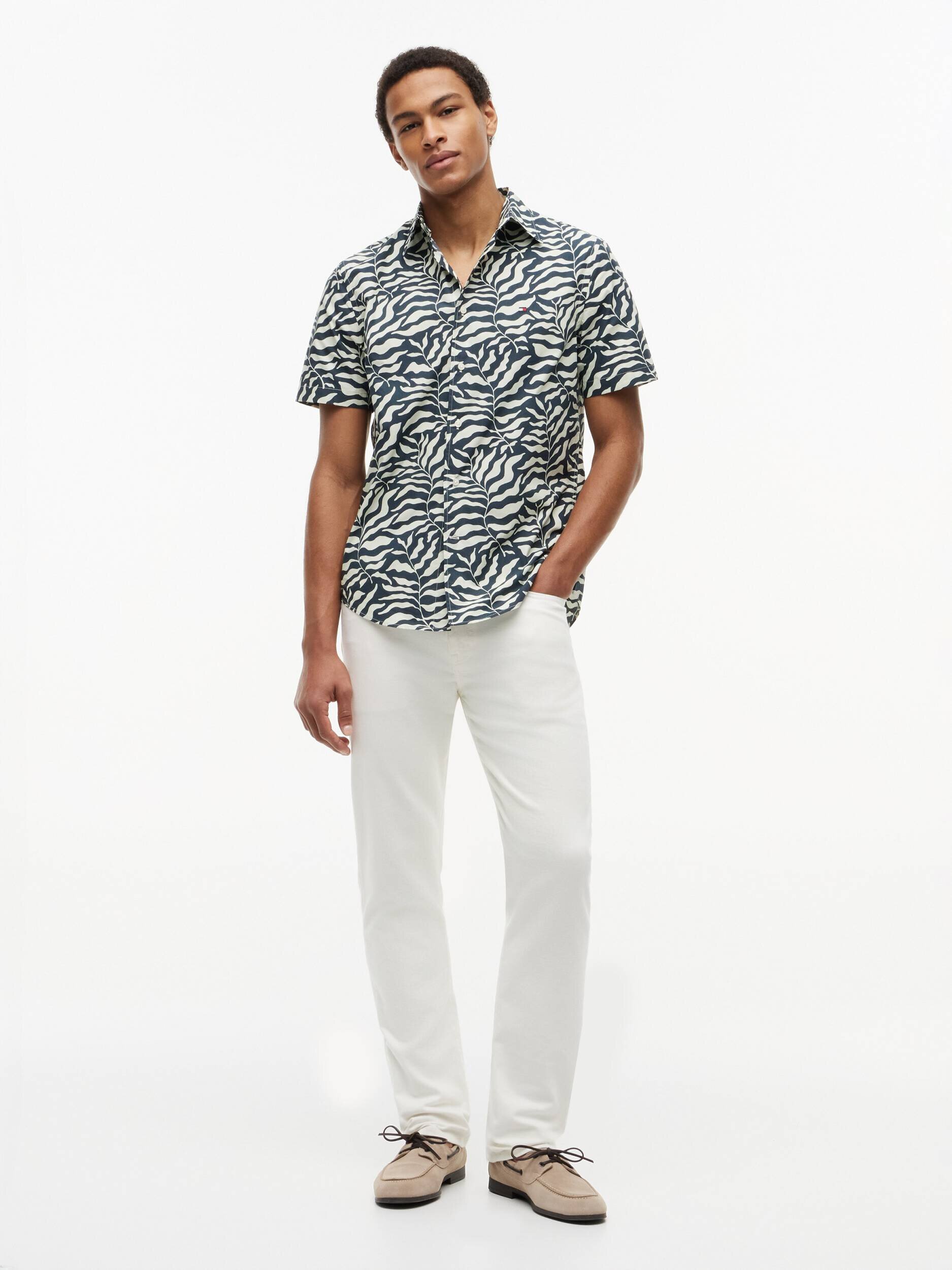 Tommy Hilfiger Cămașă PAPERTOUCH PALM | regular fit
