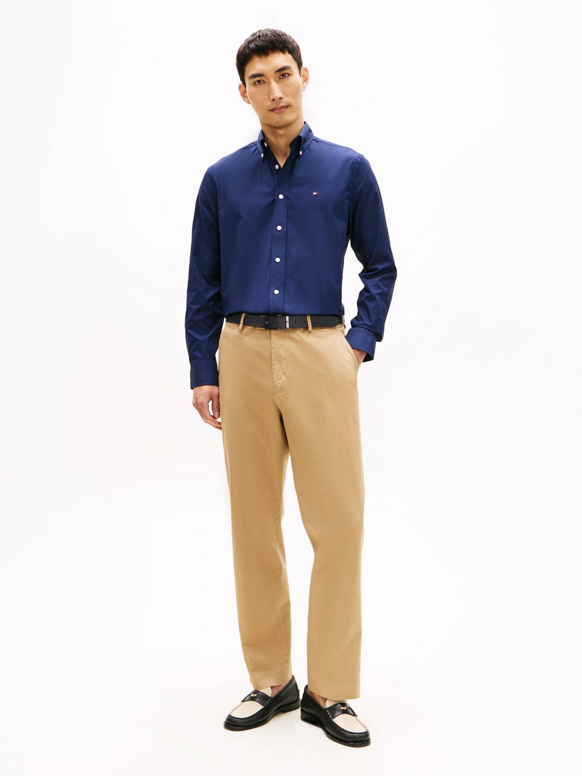 Tommy Hilfiger Cămașă PERFORMANCE POPLIN SOLID | regular fit