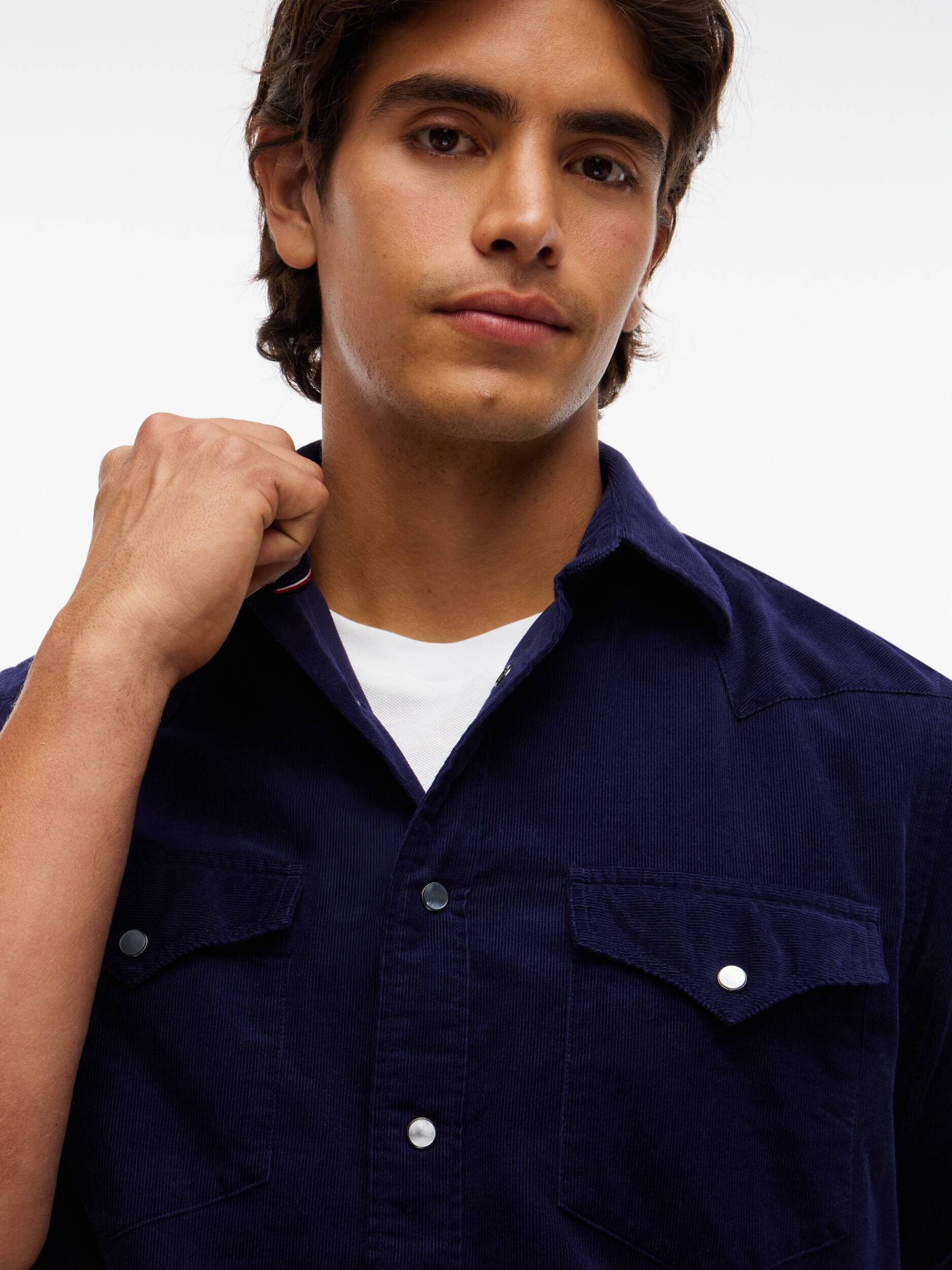 Tommy Hilfiger Cămașă | regular fit | catifea reiată