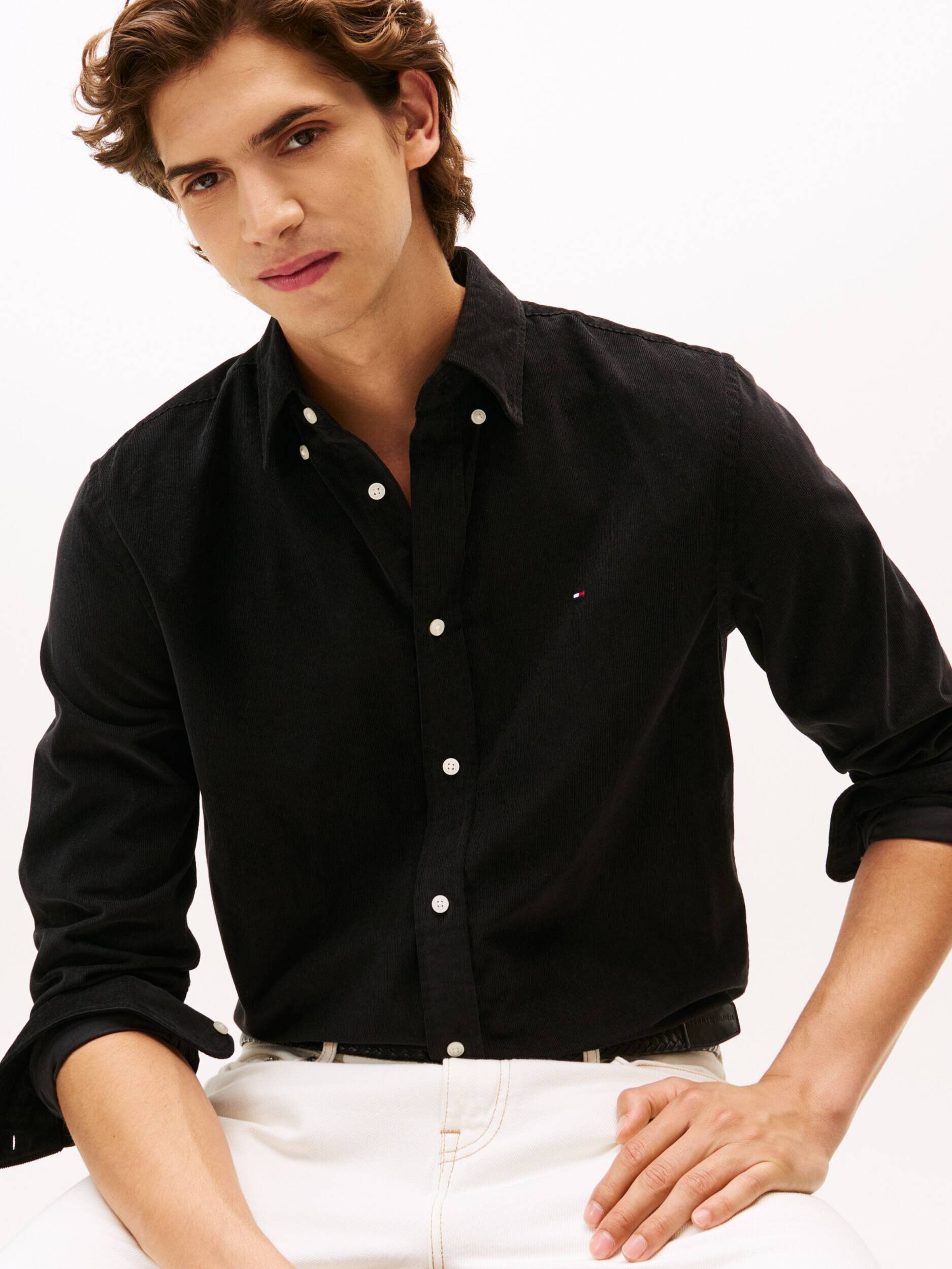 Tommy Hilfiger Cămașă | regular fit | catifea reiată
