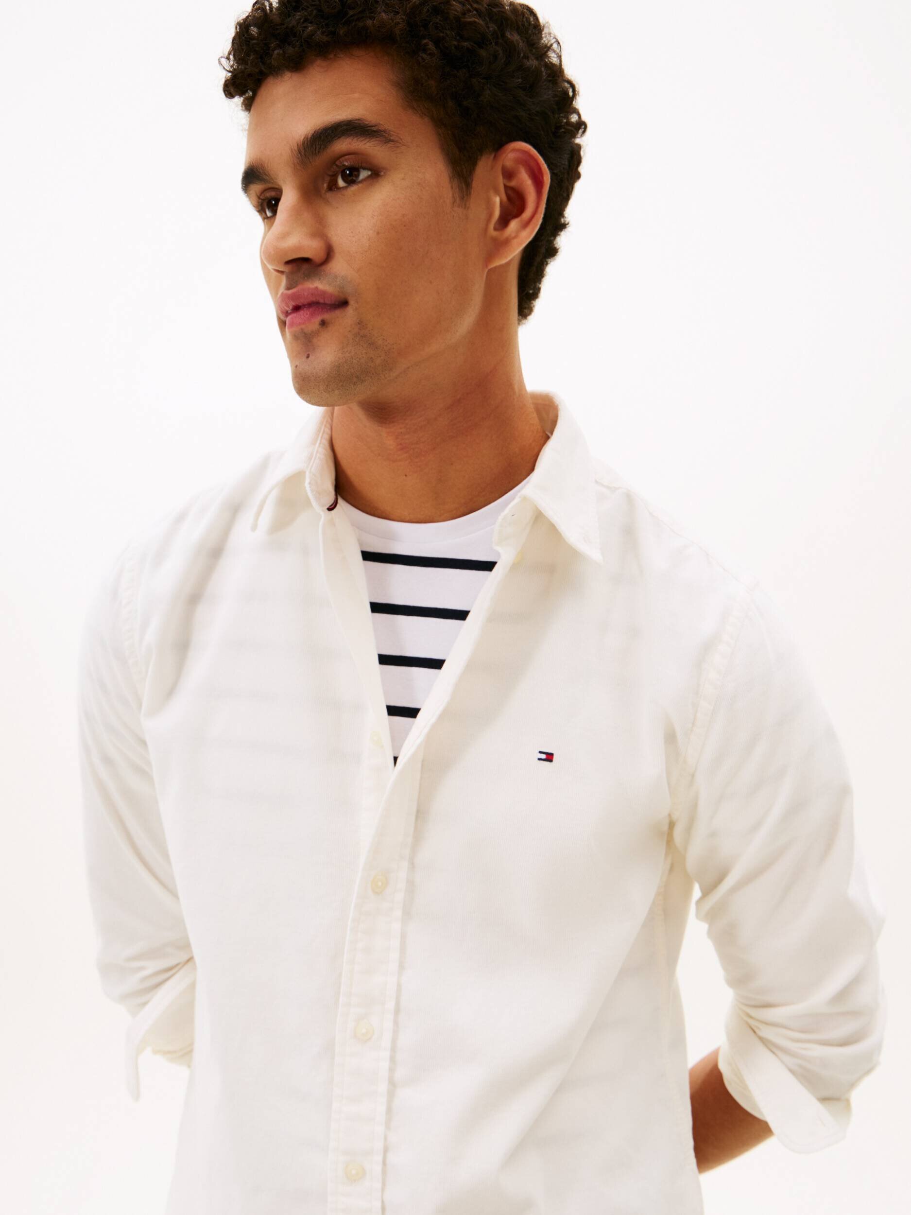 Tommy Hilfiger Cămașă | regular fit | catifea reiată