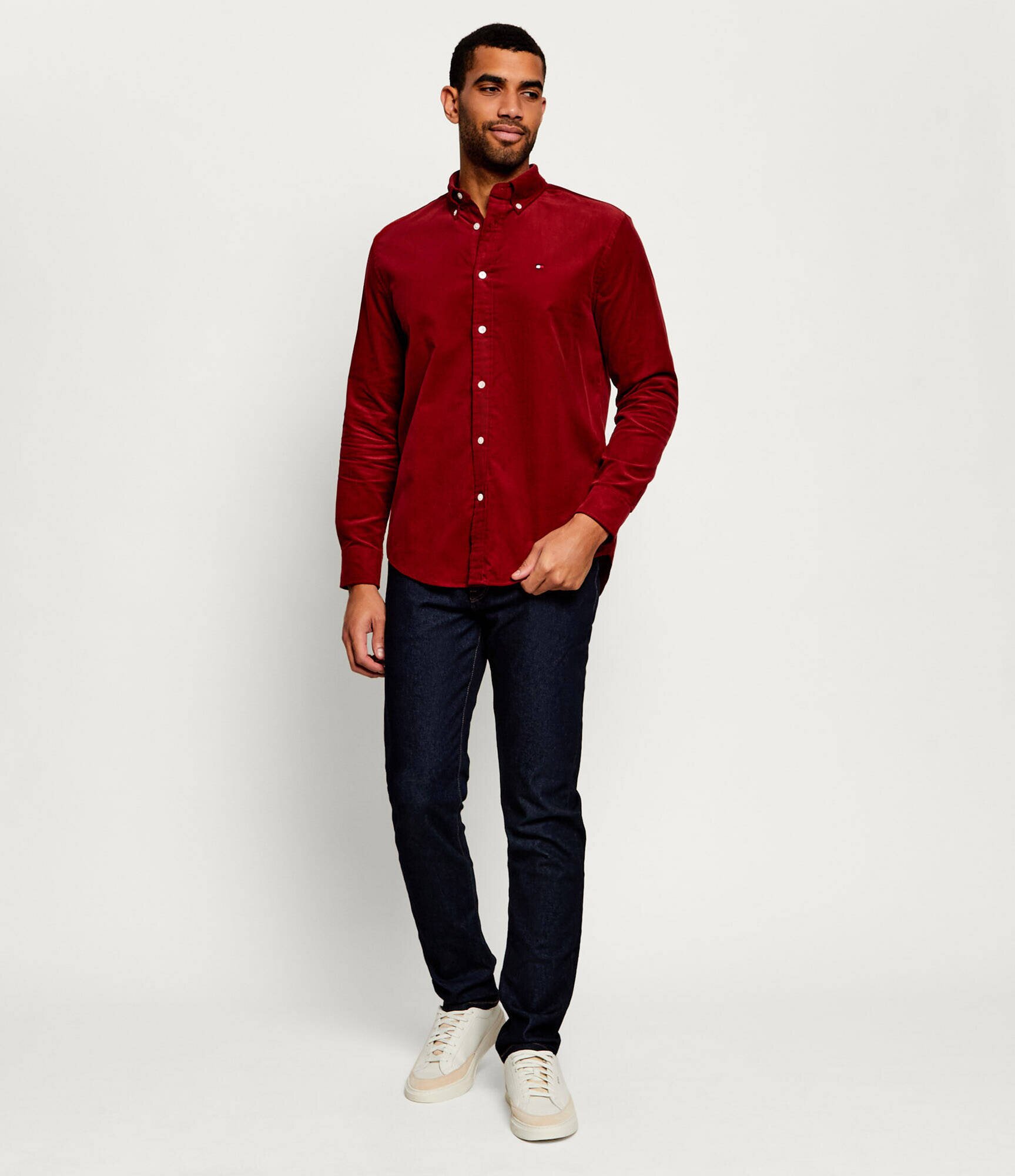 Tommy Hilfiger Cămașă | regular fit | catifea reiată