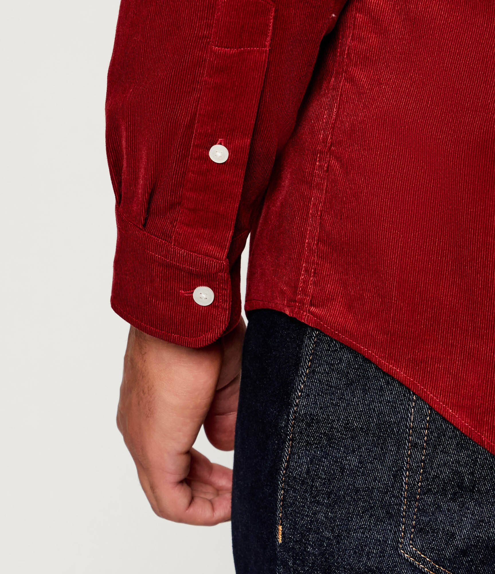 Tommy Hilfiger Cămașă | regular fit | catifea reiată