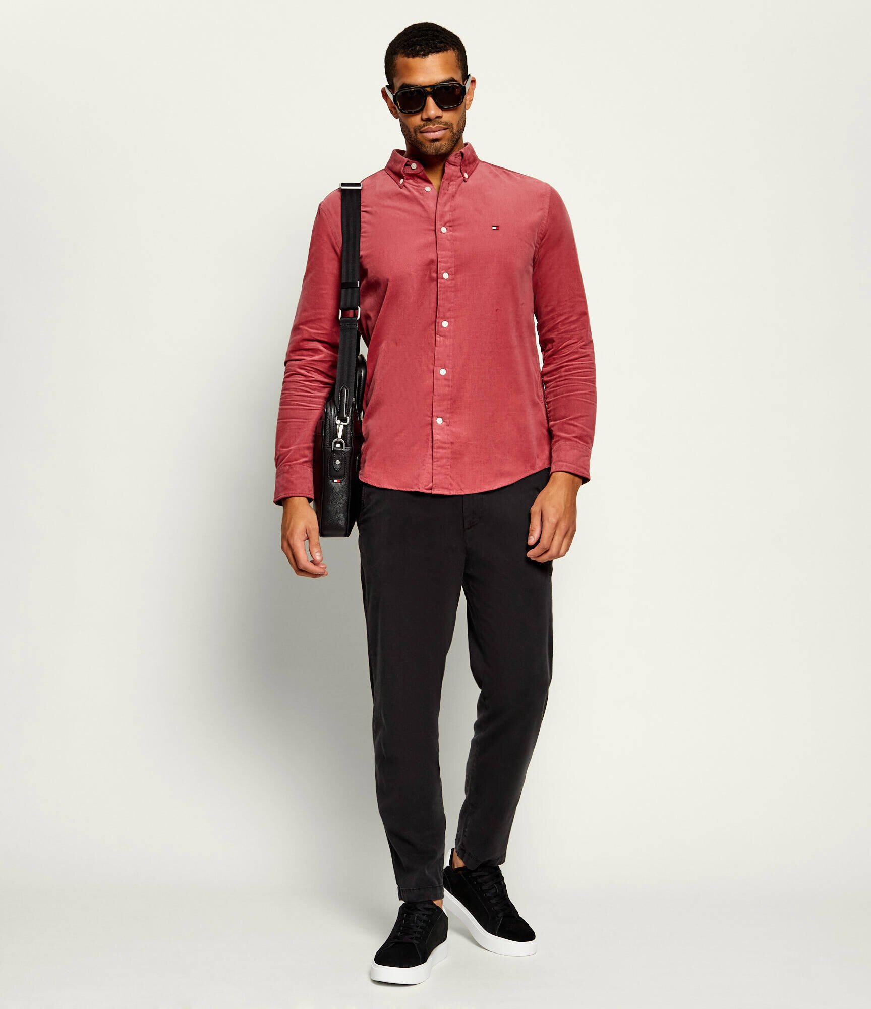 Tommy Hilfiger Cămașă | regular fit | catifea reiată