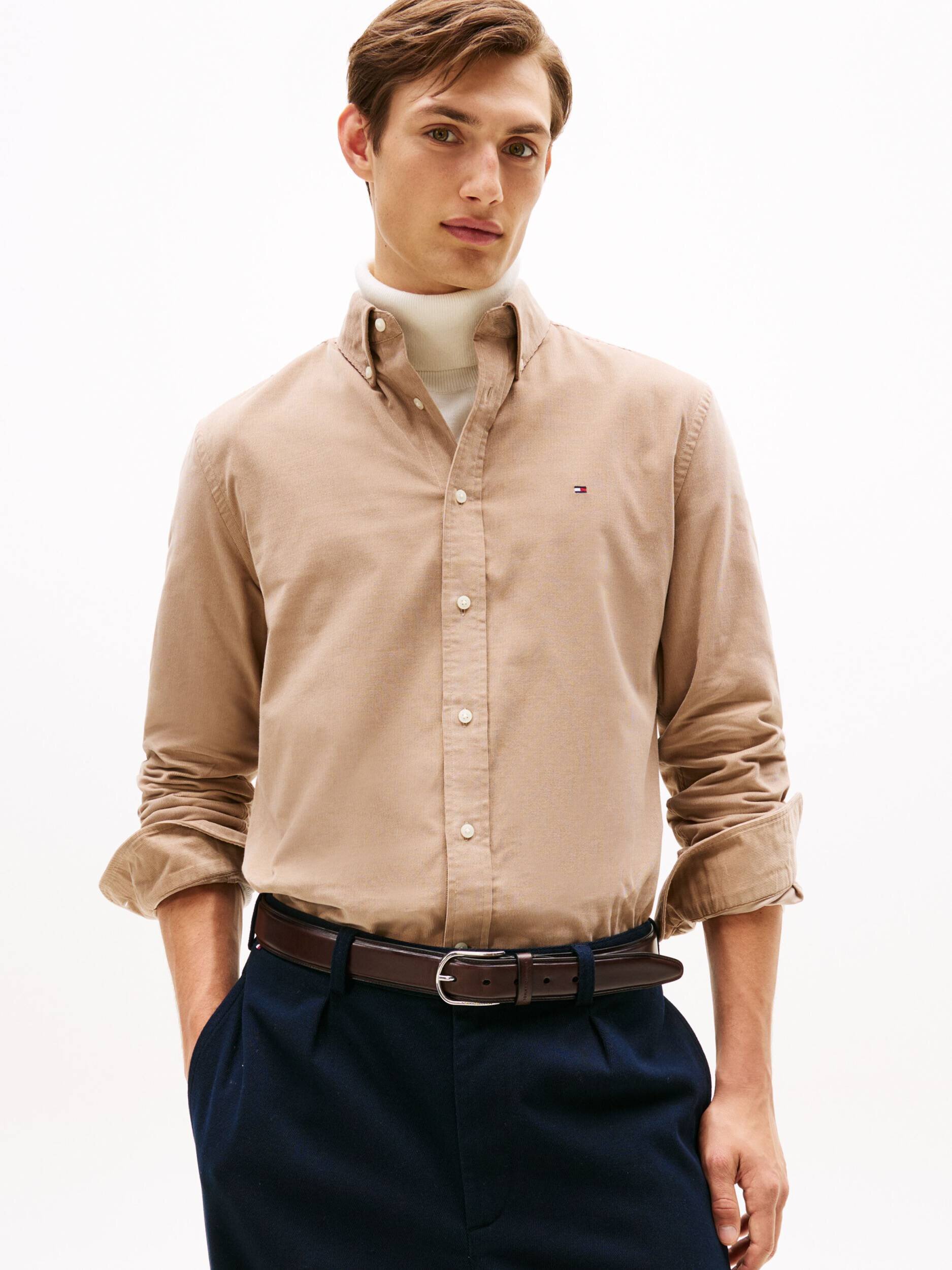 Tommy Hilfiger Cămașă | regular fit | catifea reiată