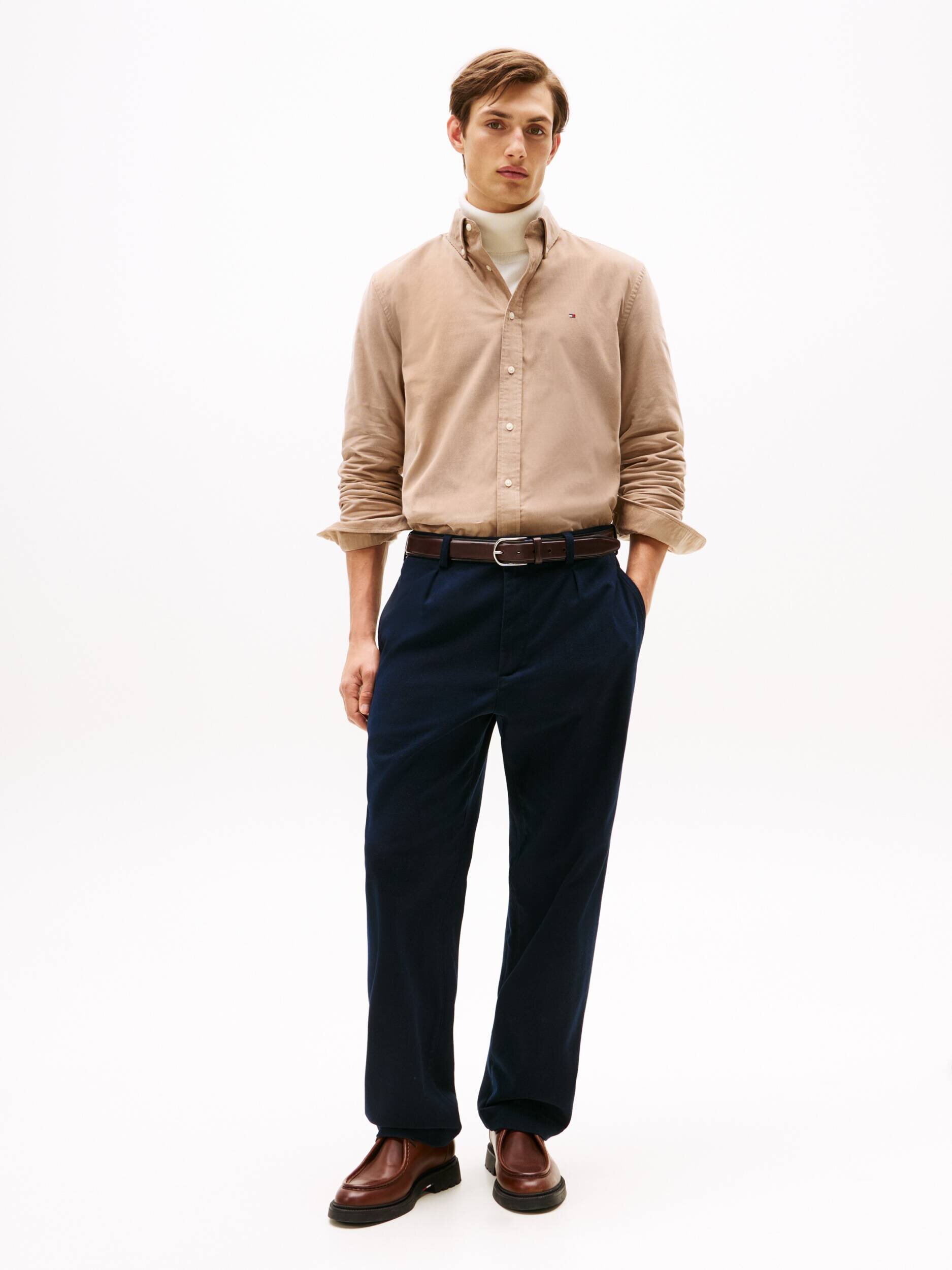 Tommy Hilfiger Cămașă | regular fit | catifea reiată