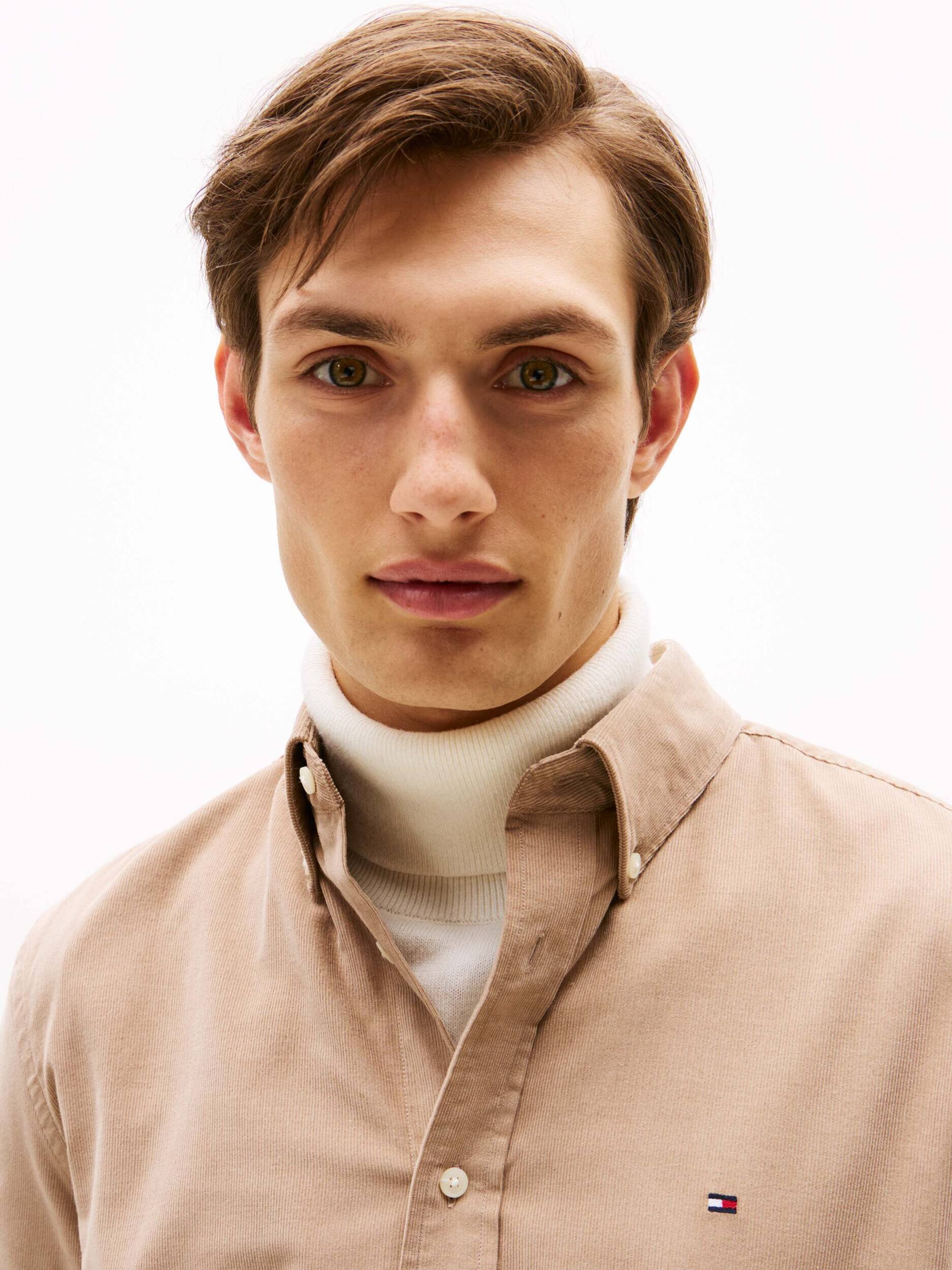 Tommy Hilfiger Cămașă | regular fit | catifea reiată