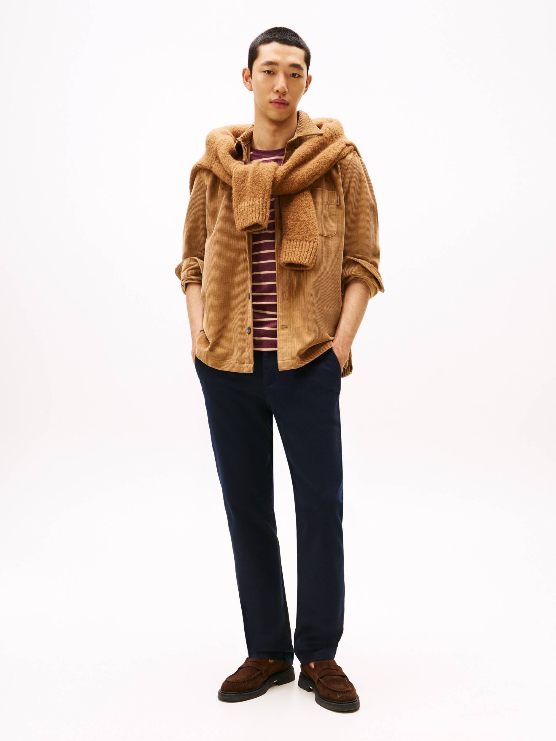 Tommy Hilfiger Cămașă | Relaxed fit | catifea reiată