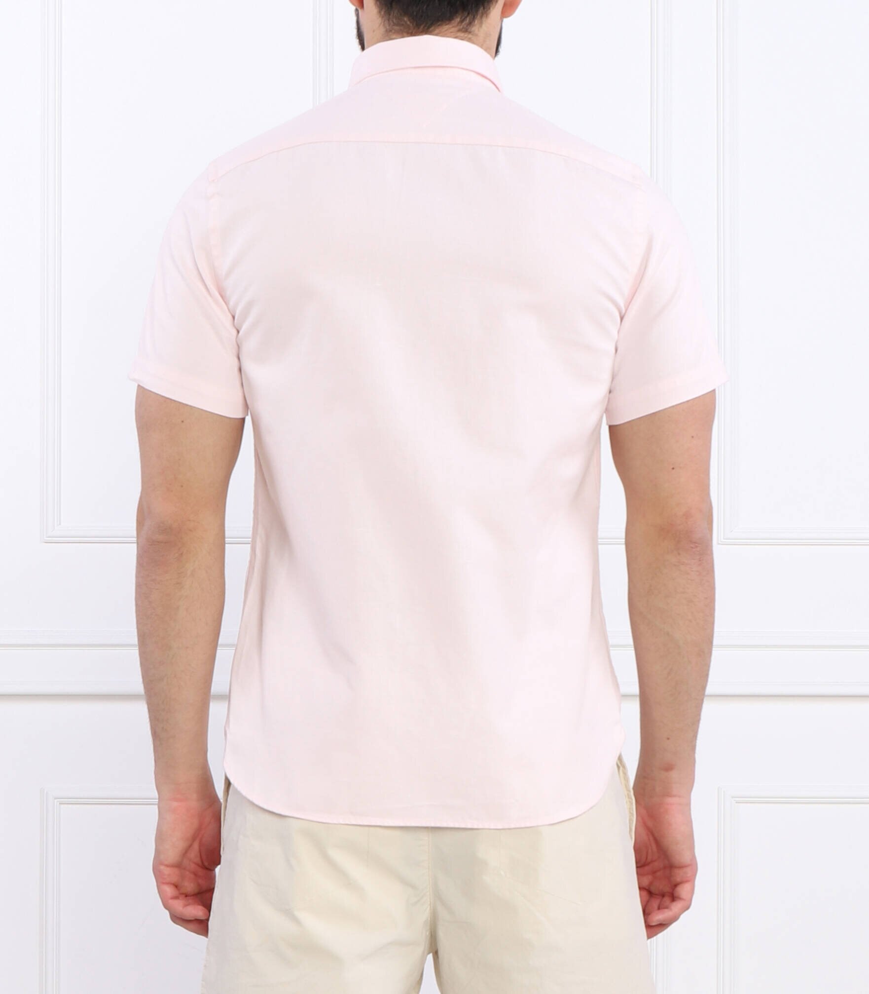 Tommy Hilfiger Cămașă | Slim Fit | cu adaos de in