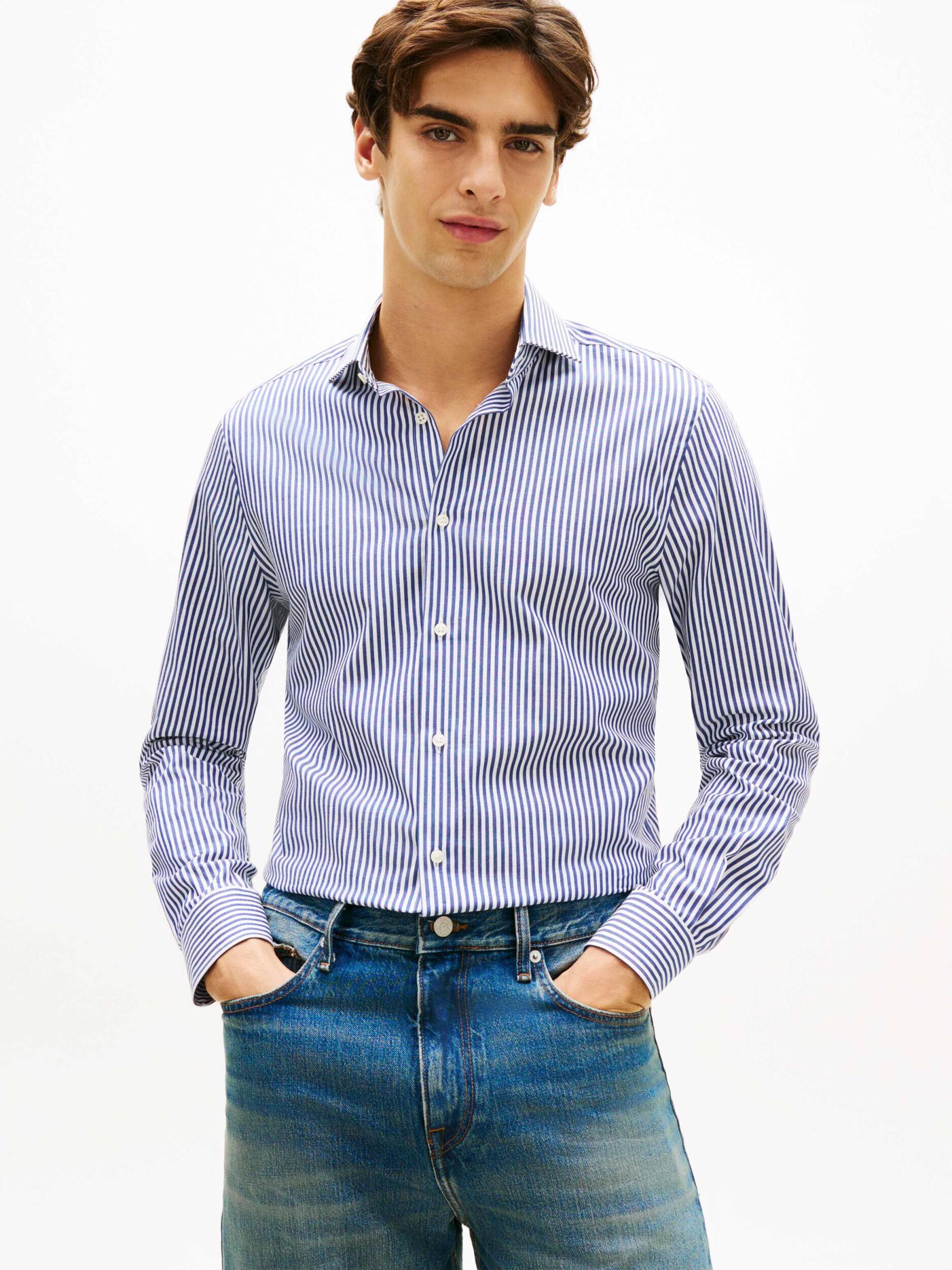 Tommy Hilfiger Cămașă | Slim Fit plasă stretch