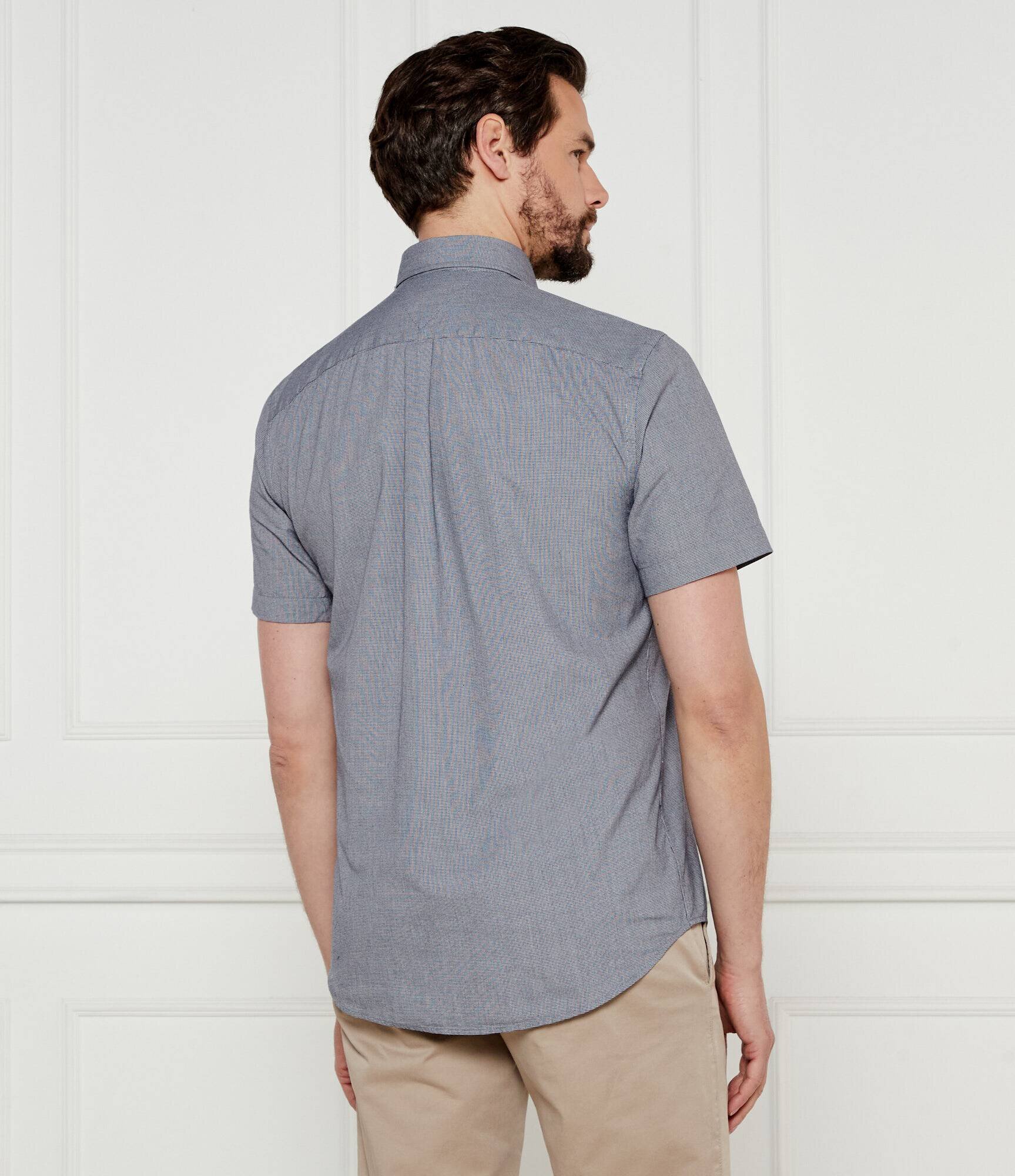 Tommy Hilfiger Cămașă THFLEX POPLIN HOUNDSTOOTH | Regular Fit