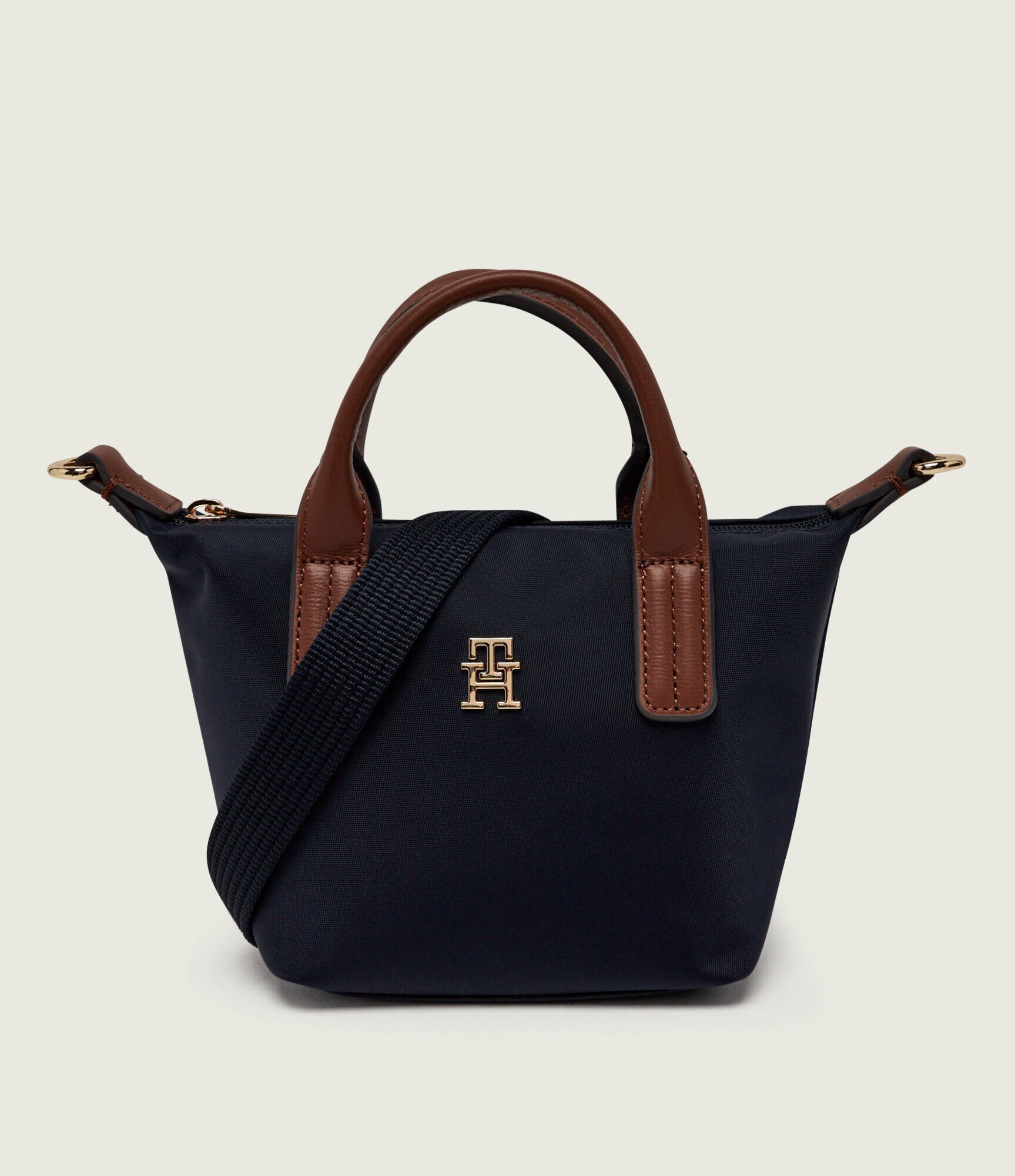 Tommy Hilfiger Cufăr cu adaos de piele