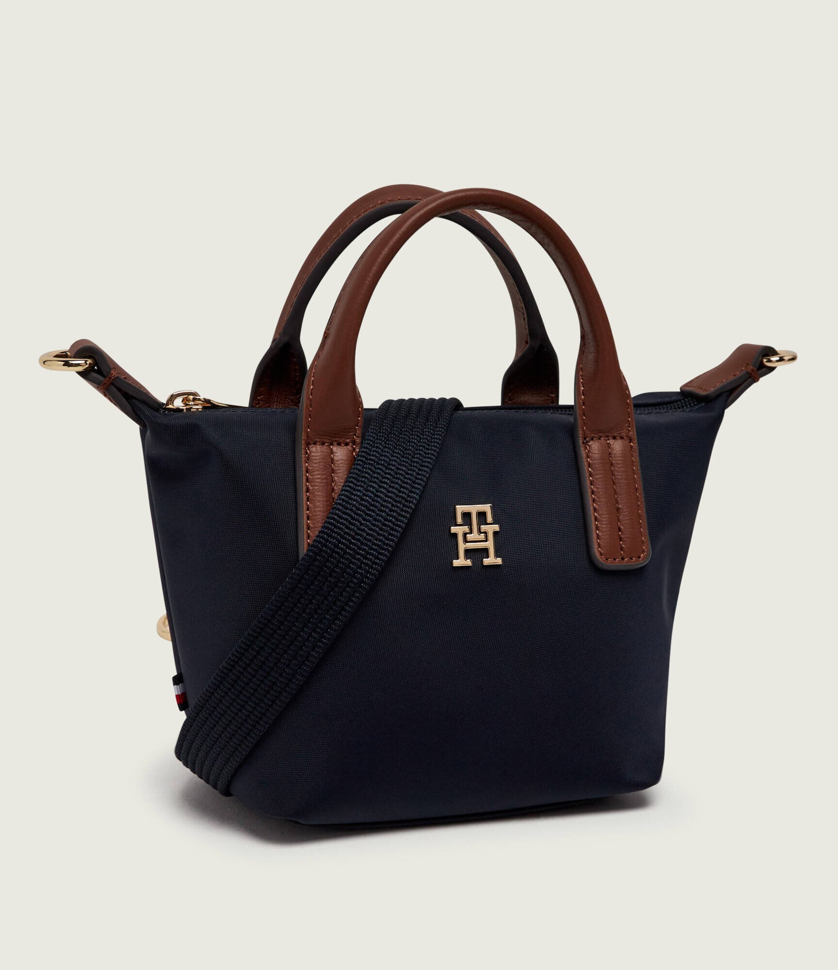 Tommy Hilfiger Cufăr cu adaos de piele
