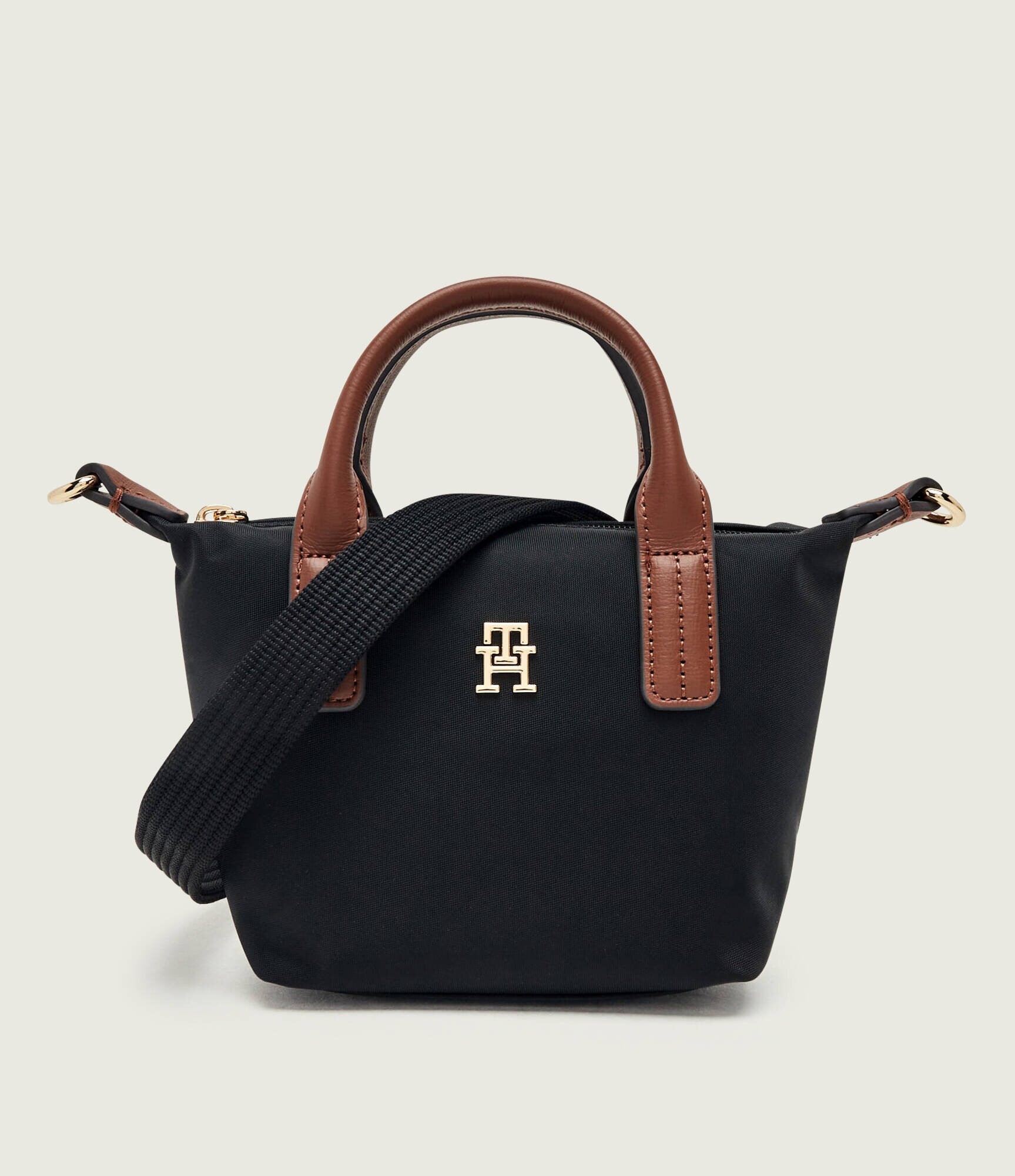 Tommy Hilfiger Cufăr cu adaos de piele