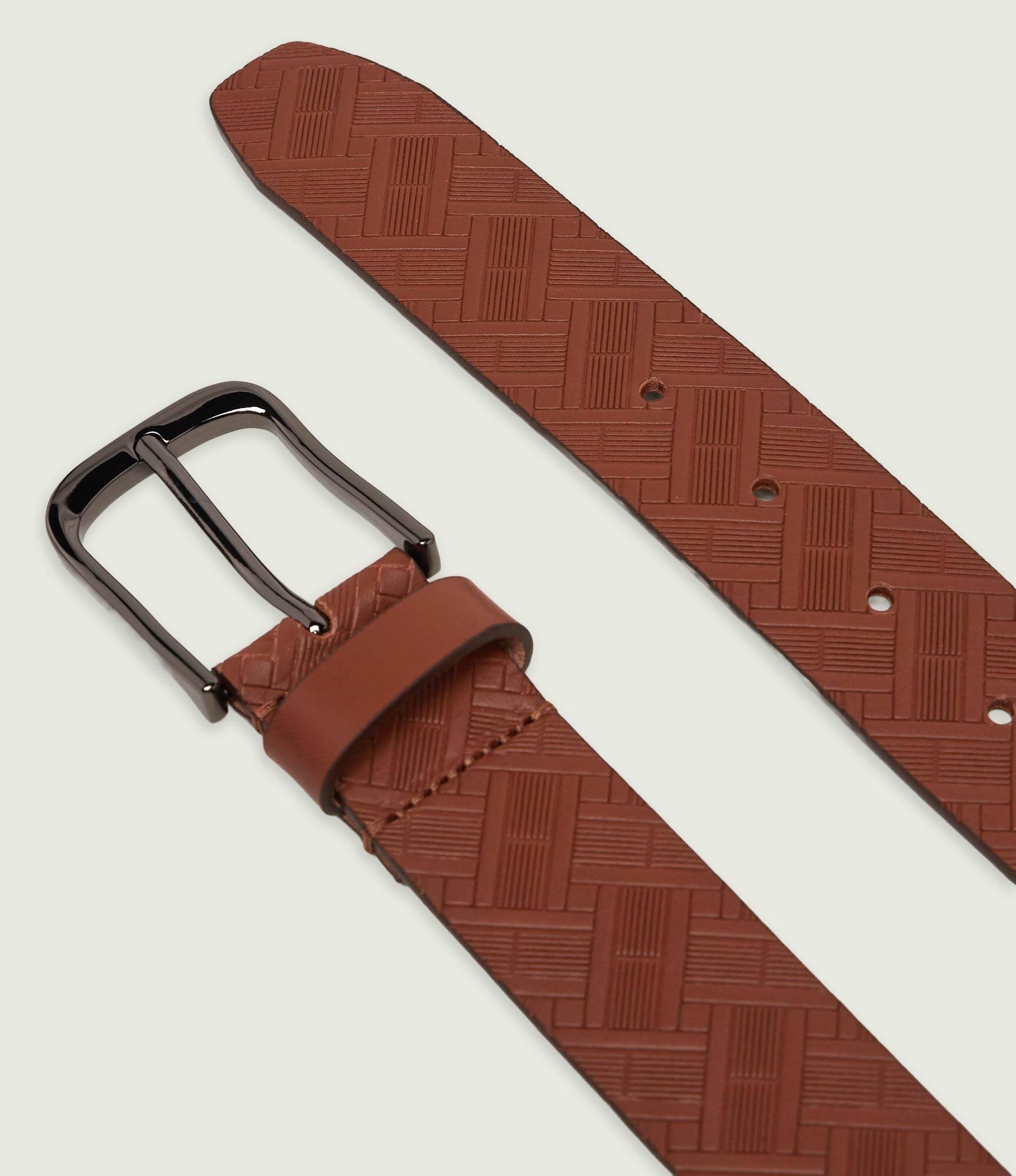 Tommy Hilfiger Curea de piele TH Flag Monogram