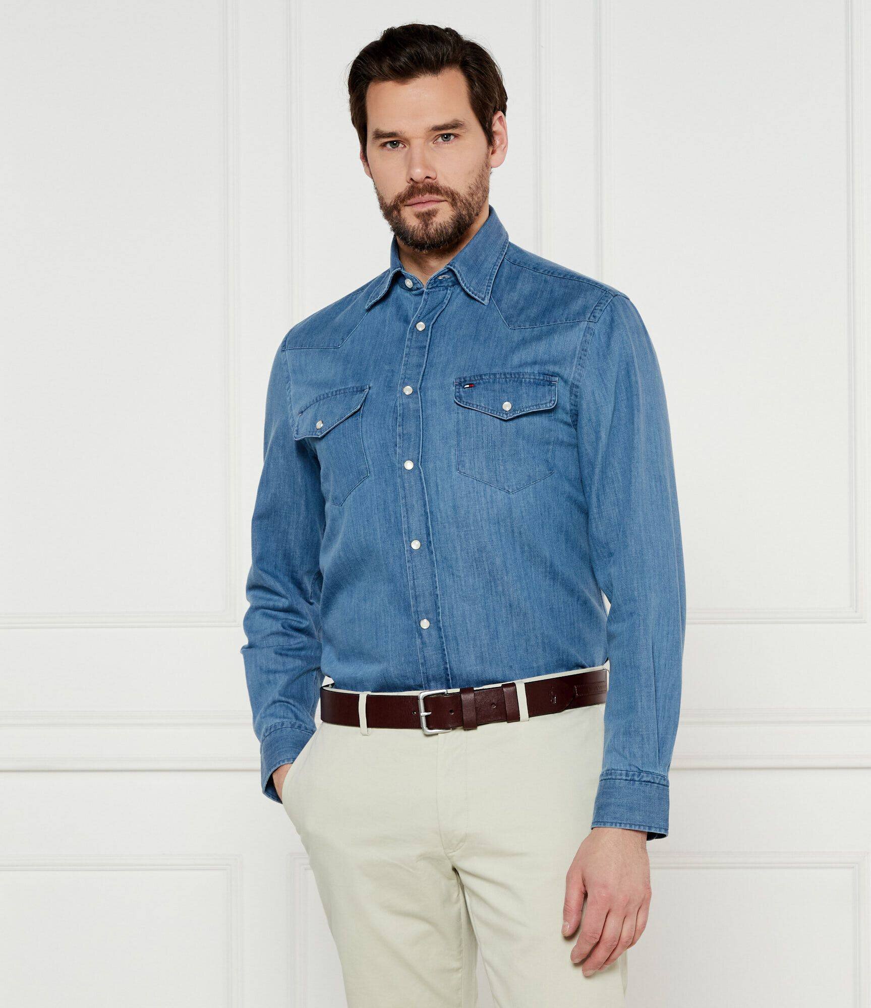 Tommy Hilfiger De blugi cămașă | Regular Fit