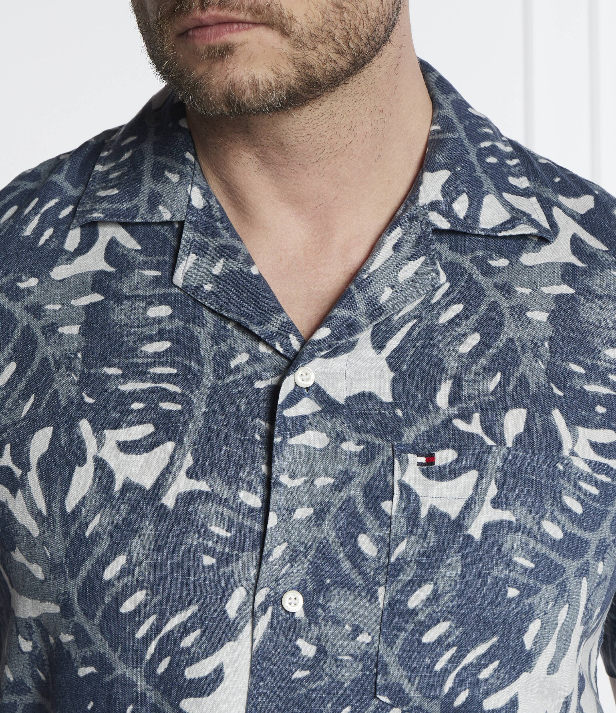 Tommy Hilfiger De in cămașă W-DIFFUSED FOLIAGE | Regular Fit