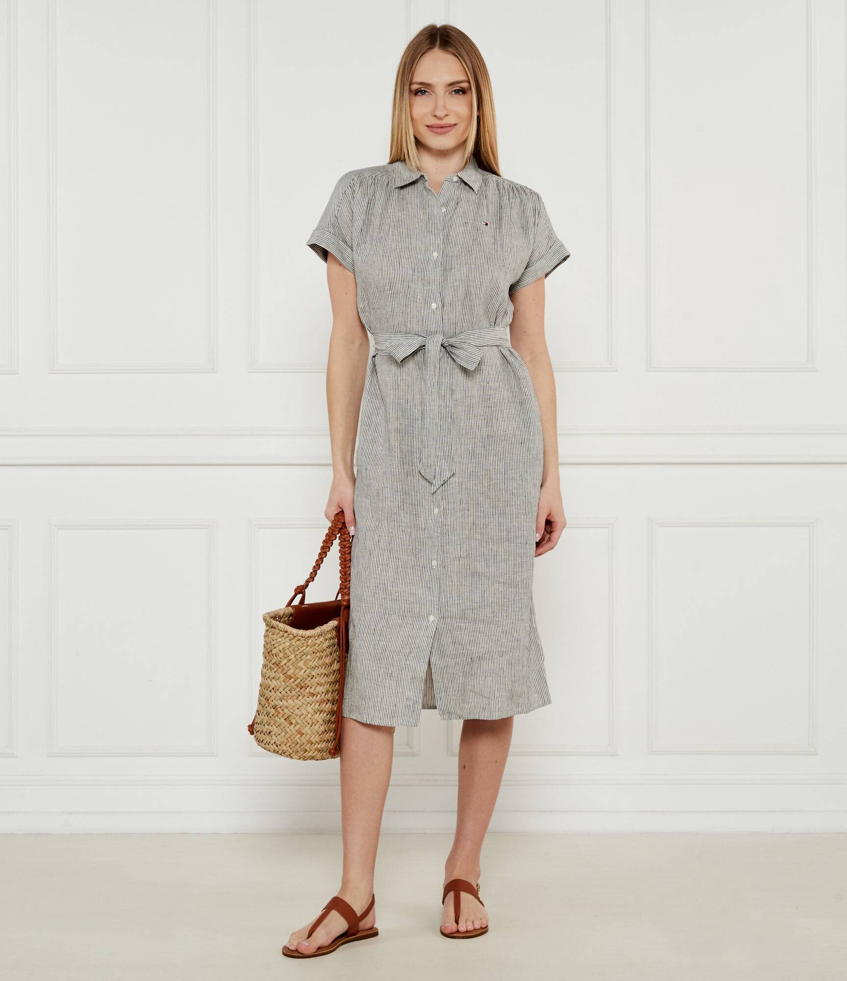 Tommy Hilfiger De in rochie cu cordon