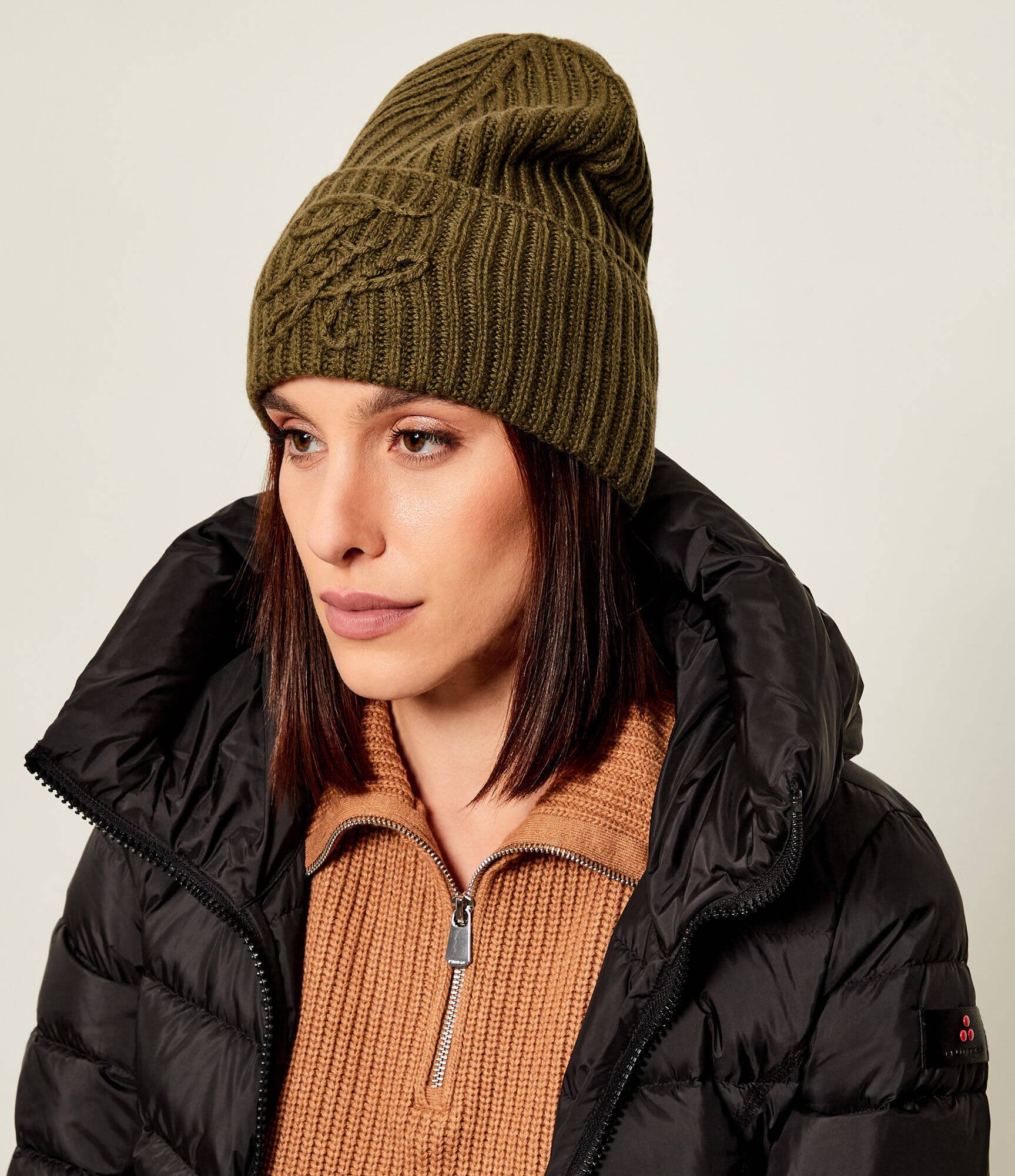 Tommy Hilfiger De lână căciulă cu adaos de cașmir