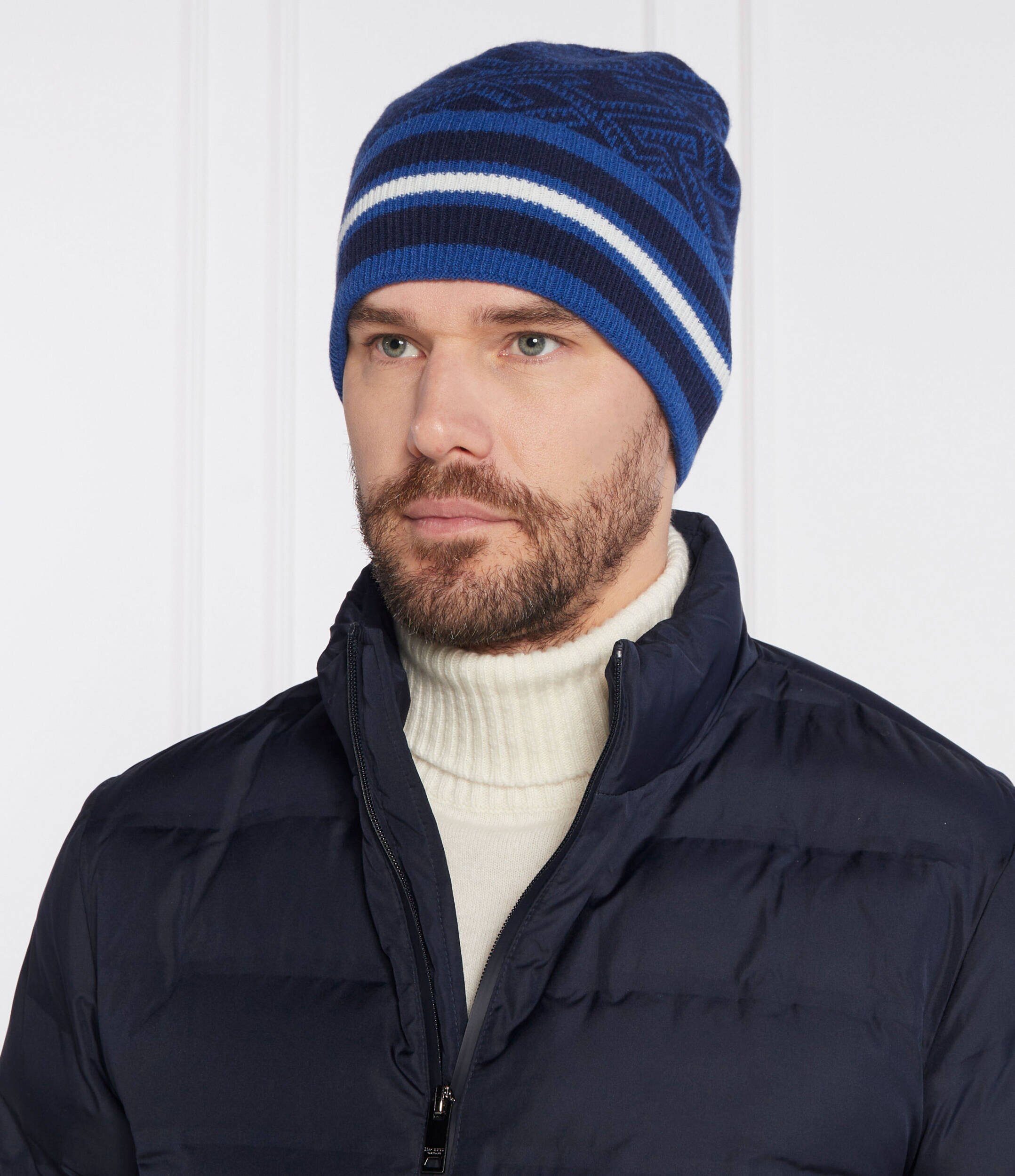 Tommy Hilfiger De lână căciulă TH MONOGRAM AOP