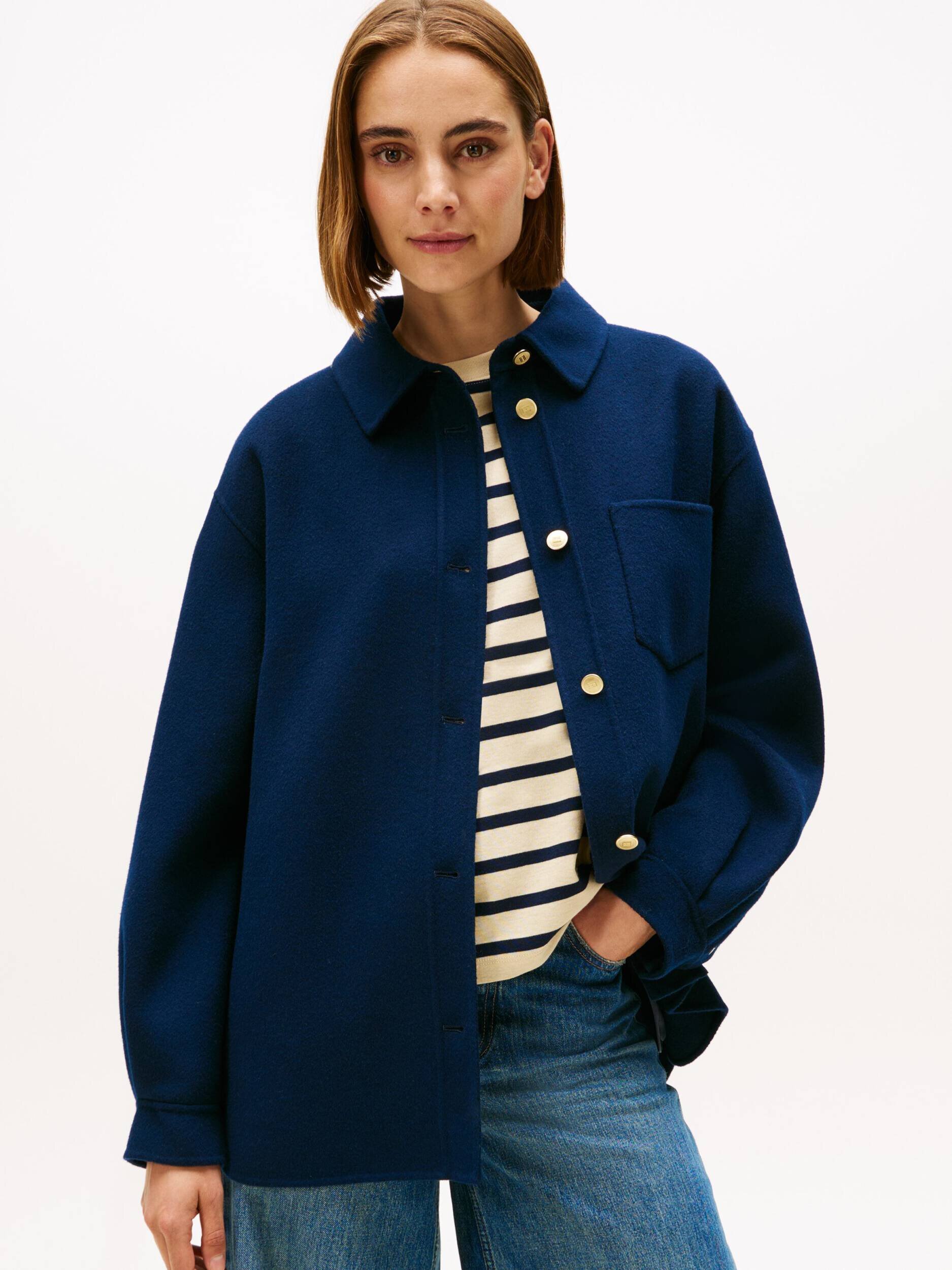 Tommy Hilfiger De lână cămașă | regular fit