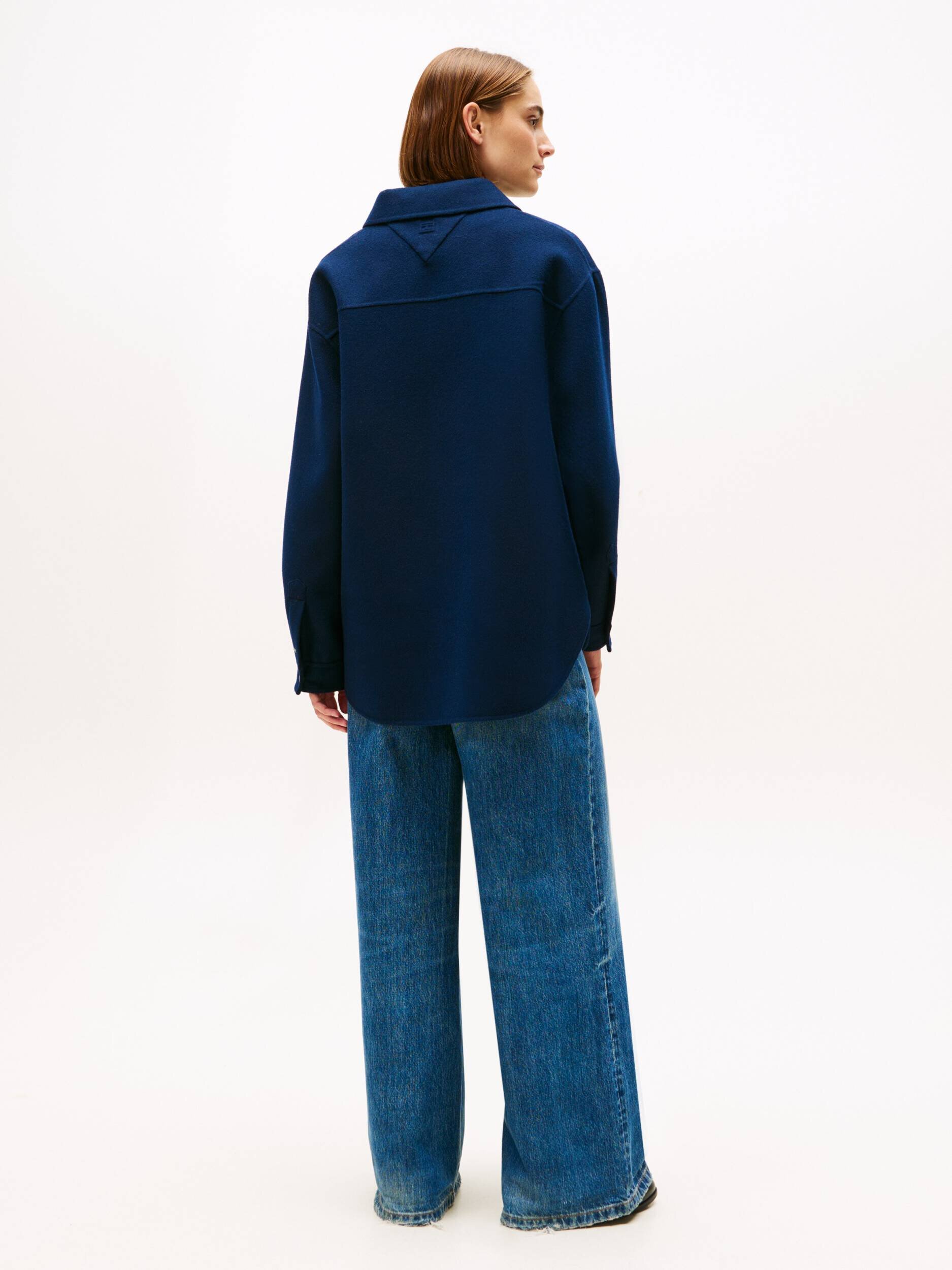 Tommy Hilfiger De lână cămașă | regular fit