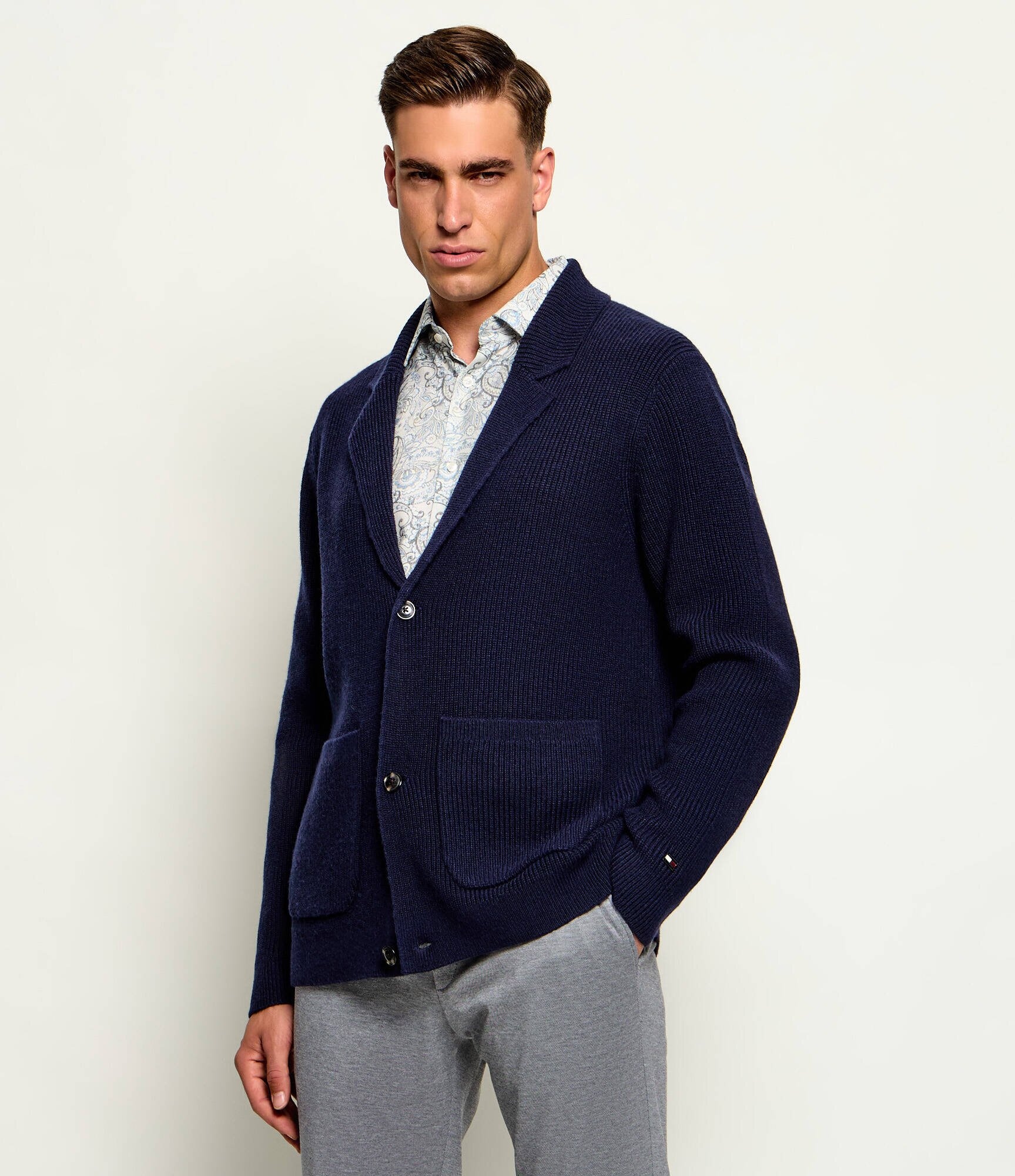 Tommy Hilfiger De lână cardigan New York | Loose fit