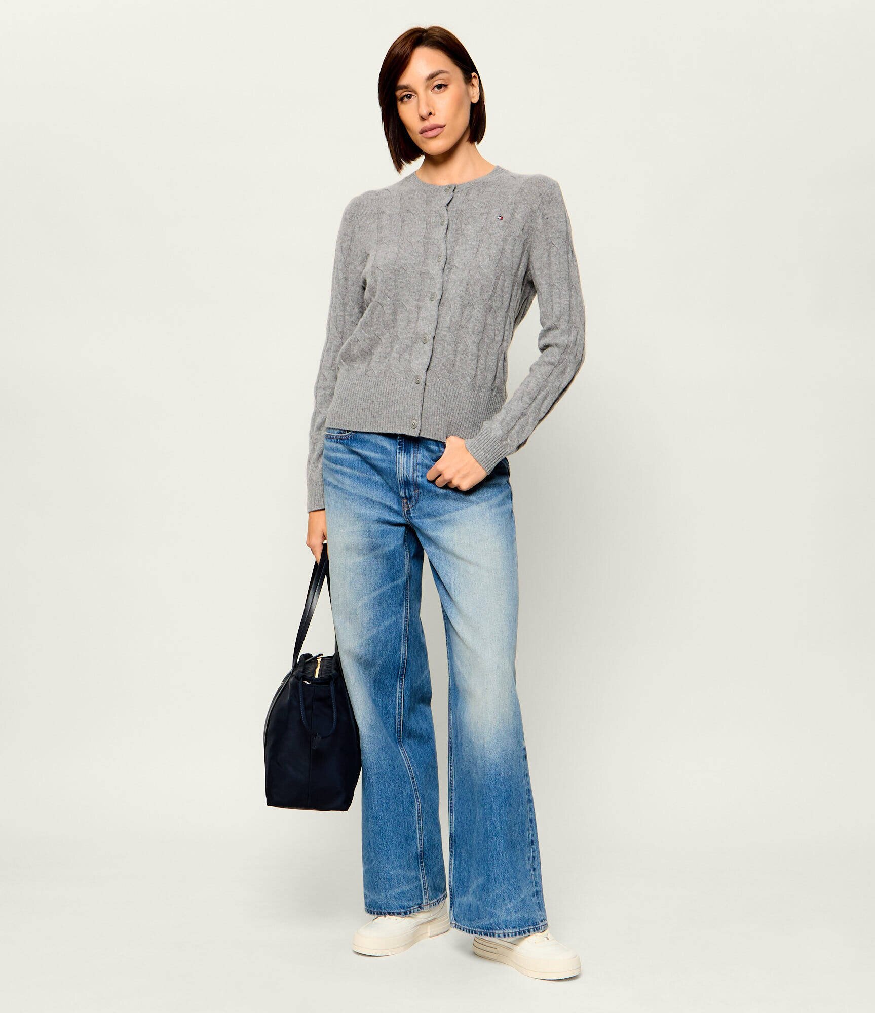 Tommy Hilfiger De lână cardigan | Slim Fit