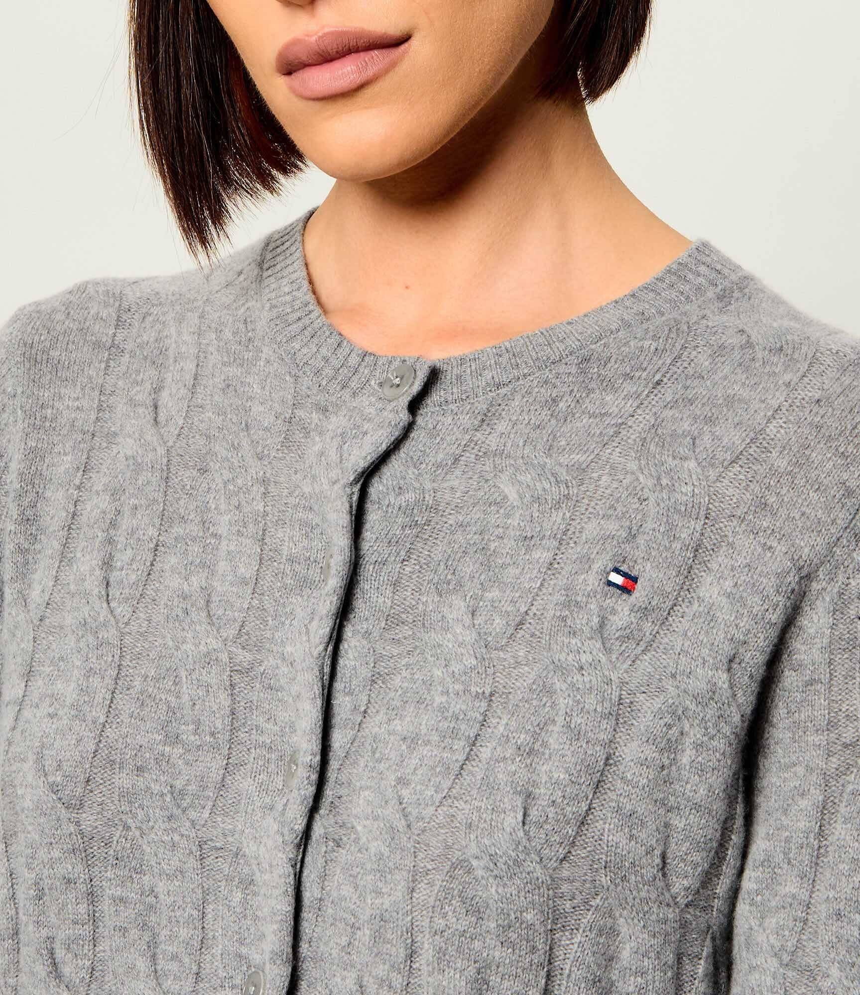 Tommy Hilfiger De lână cardigan | Slim Fit