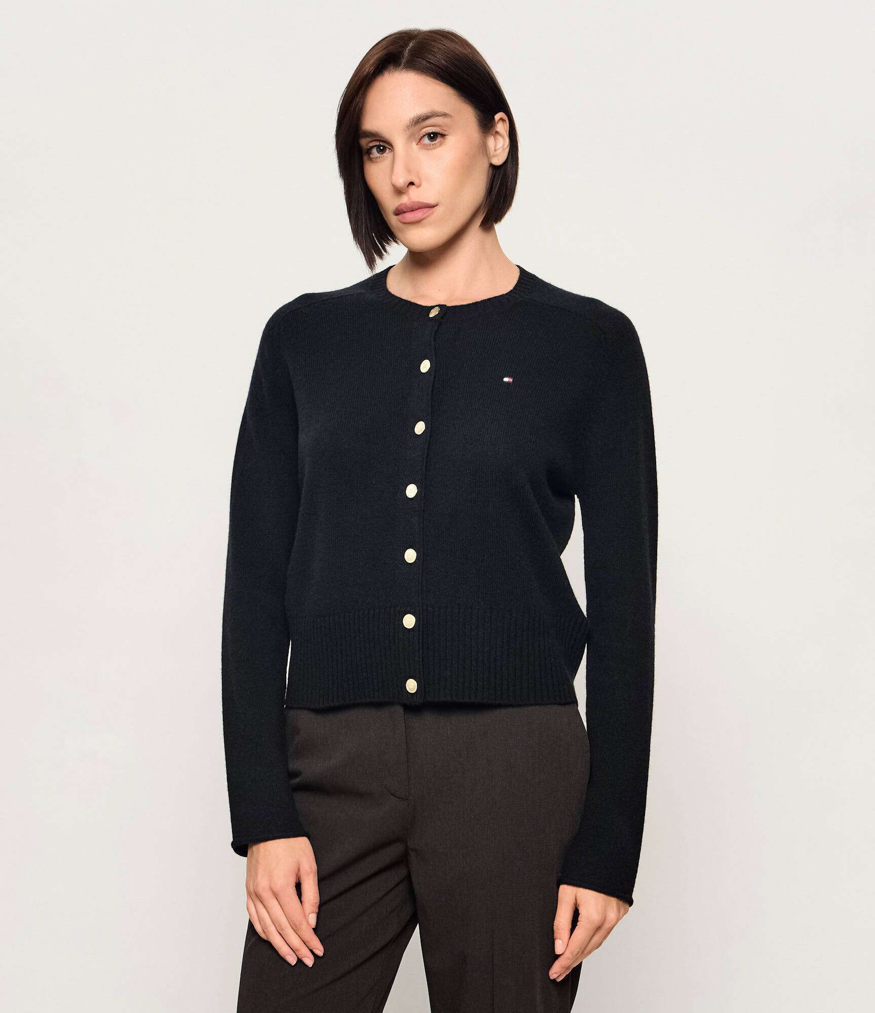 Tommy Hilfiger De lână cardigan | Slim Fit