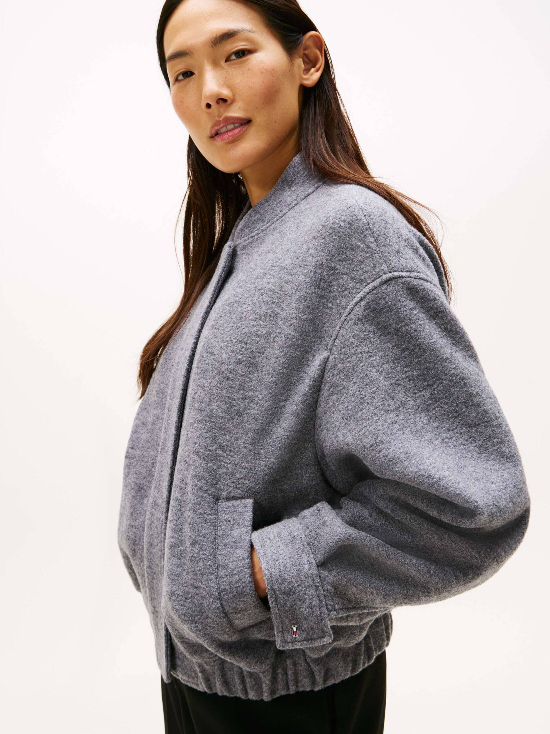 Tommy Hilfiger De lână geacă bomber | regular fit