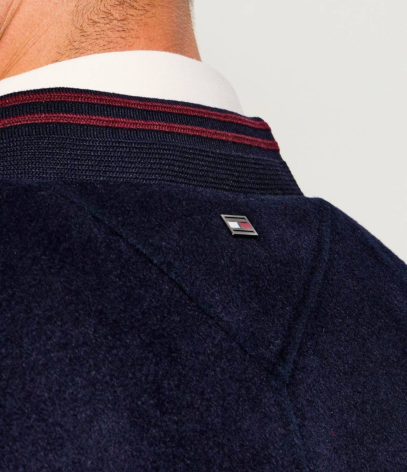 Tommy Hilfiger De lână geacă bomber | regular fit cu adaos de cașmir