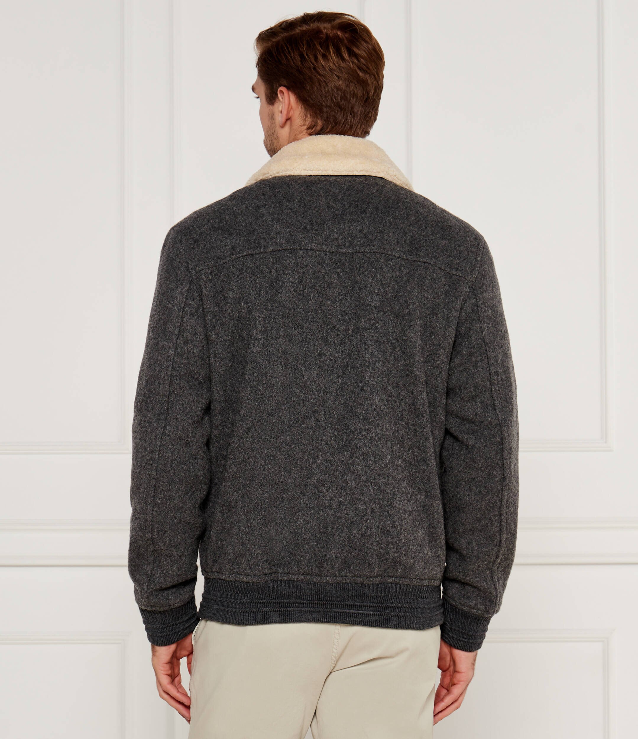 Tommy Hilfiger De lână geacă | regular fit | shearling