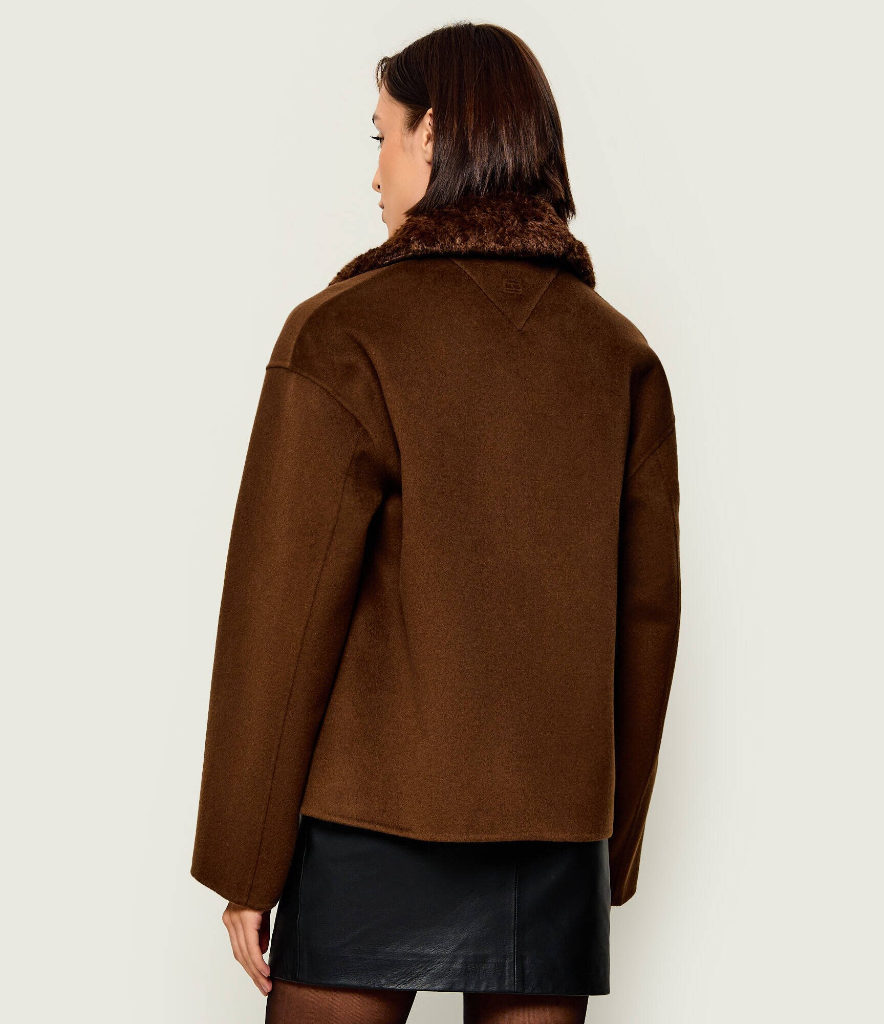 Tommy Hilfiger De lână geacă | regular fit | shearling
