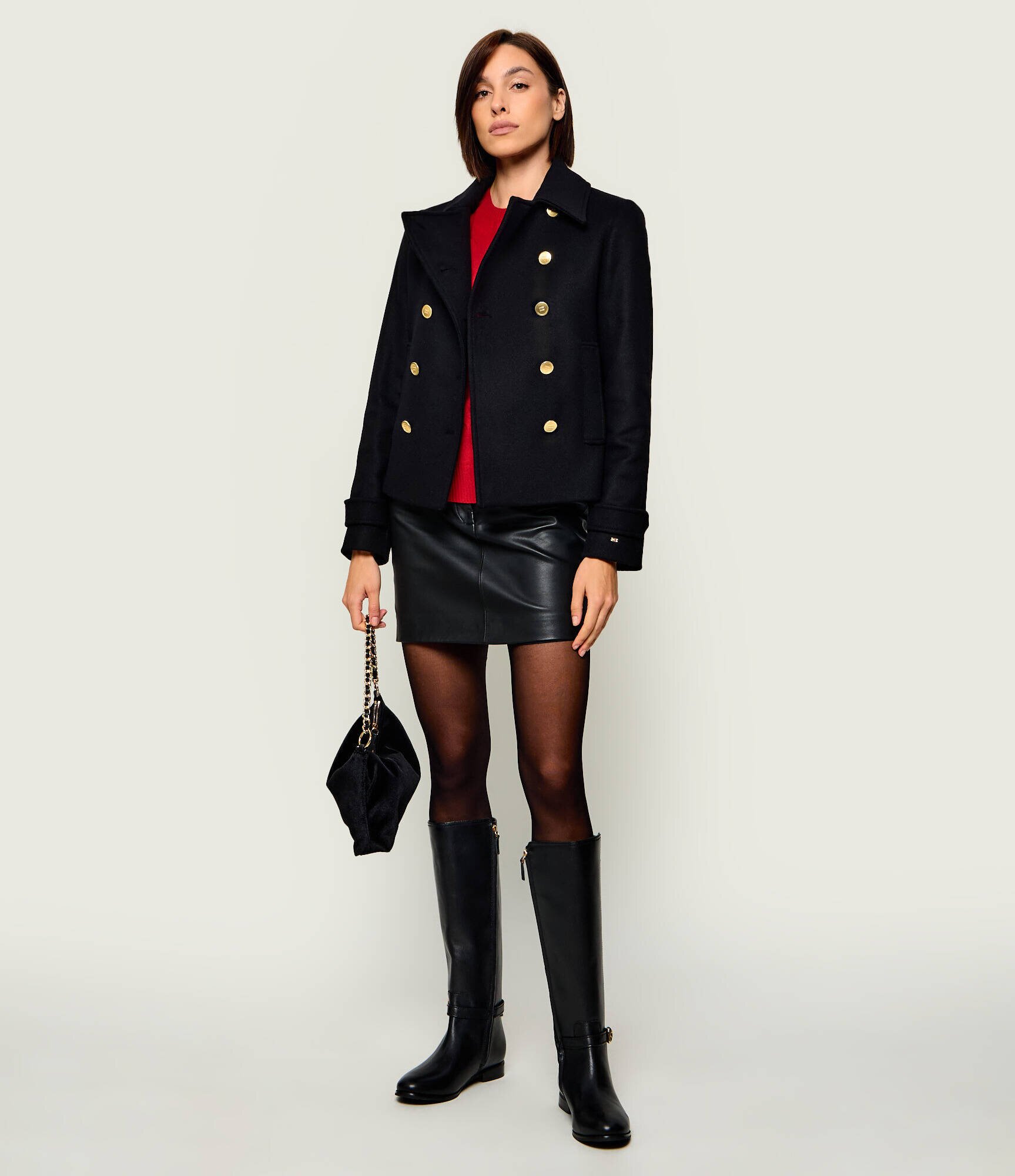 Tommy Hilfiger De lână geacă | Slim Fit