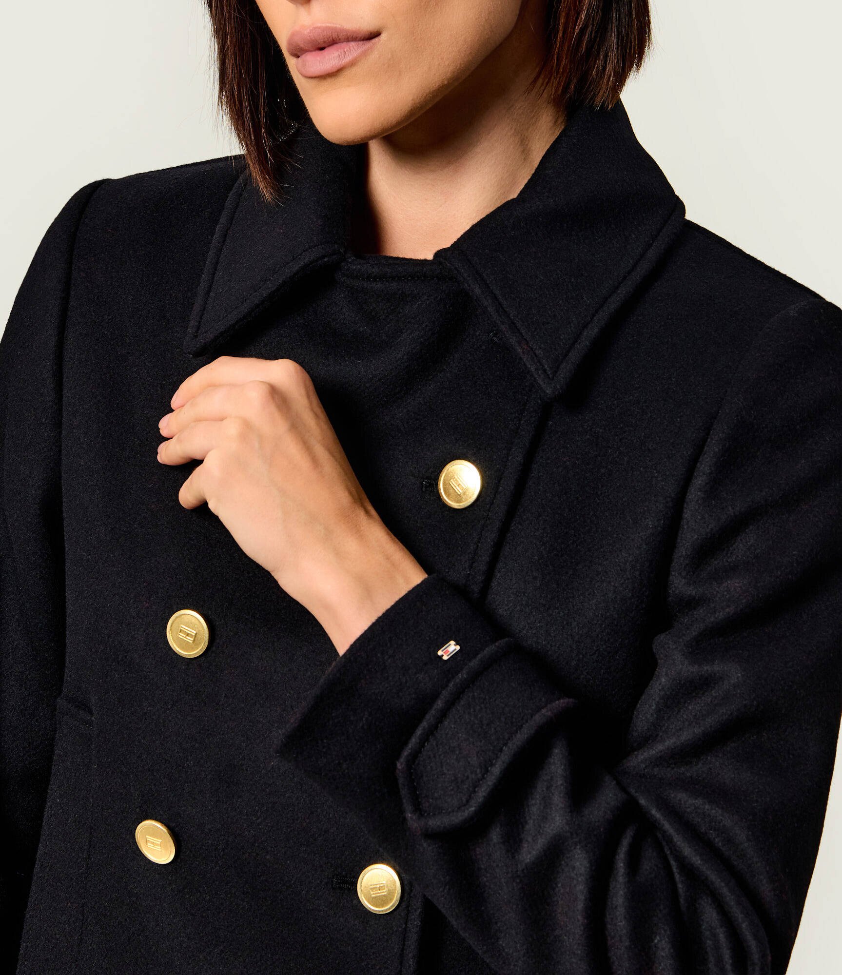 Tommy Hilfiger De lână geacă | Slim Fit