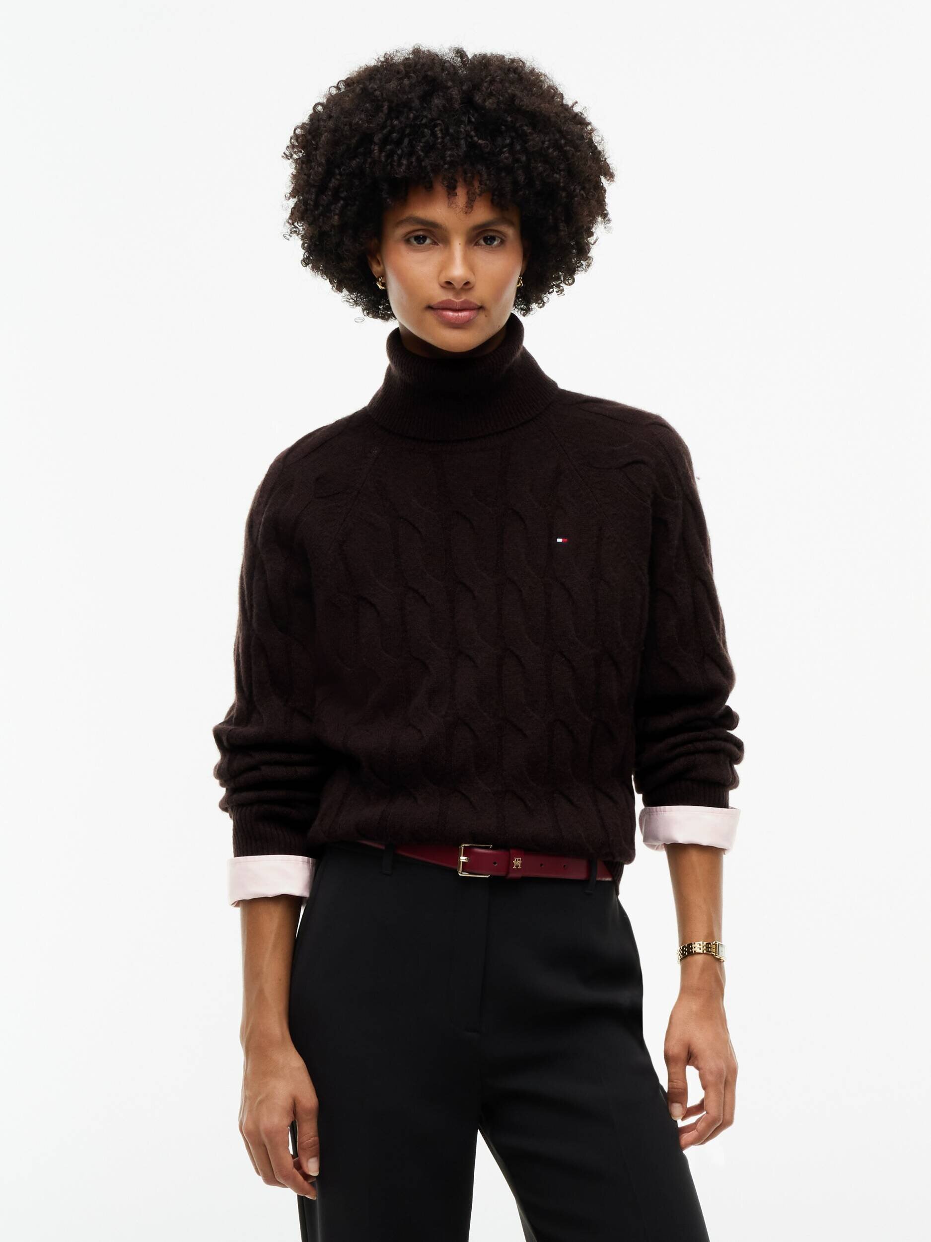 Tommy Hilfiger De lână maletă | Loose fit