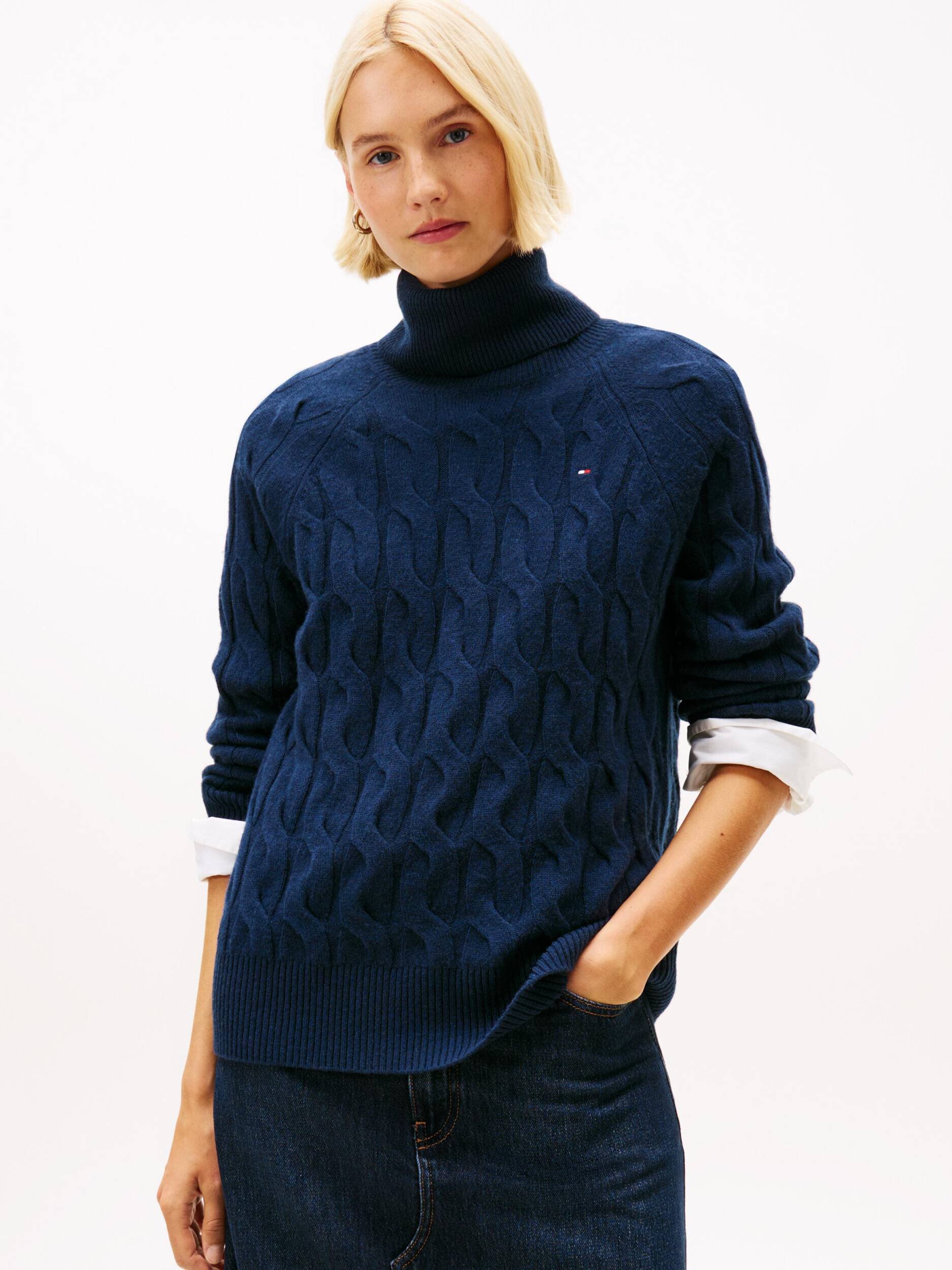 Tommy Hilfiger De lână maletă | Loose fit