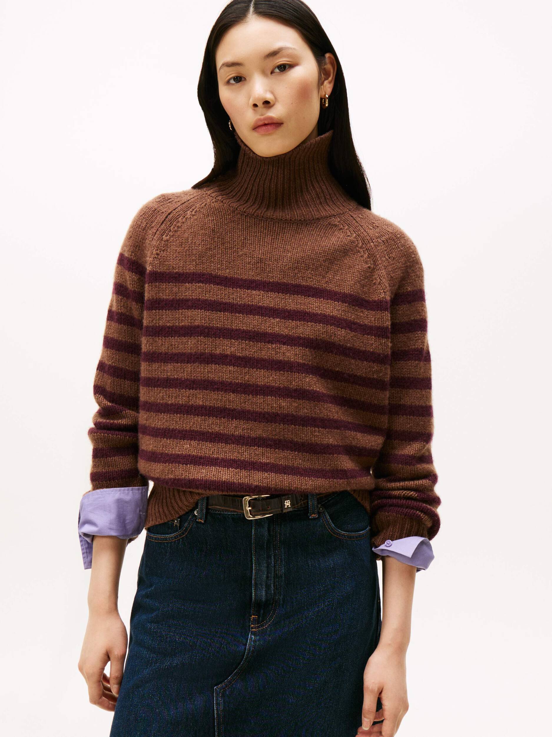 Tommy Hilfiger De lână maletă | Loose fit cu adaos de cașmir