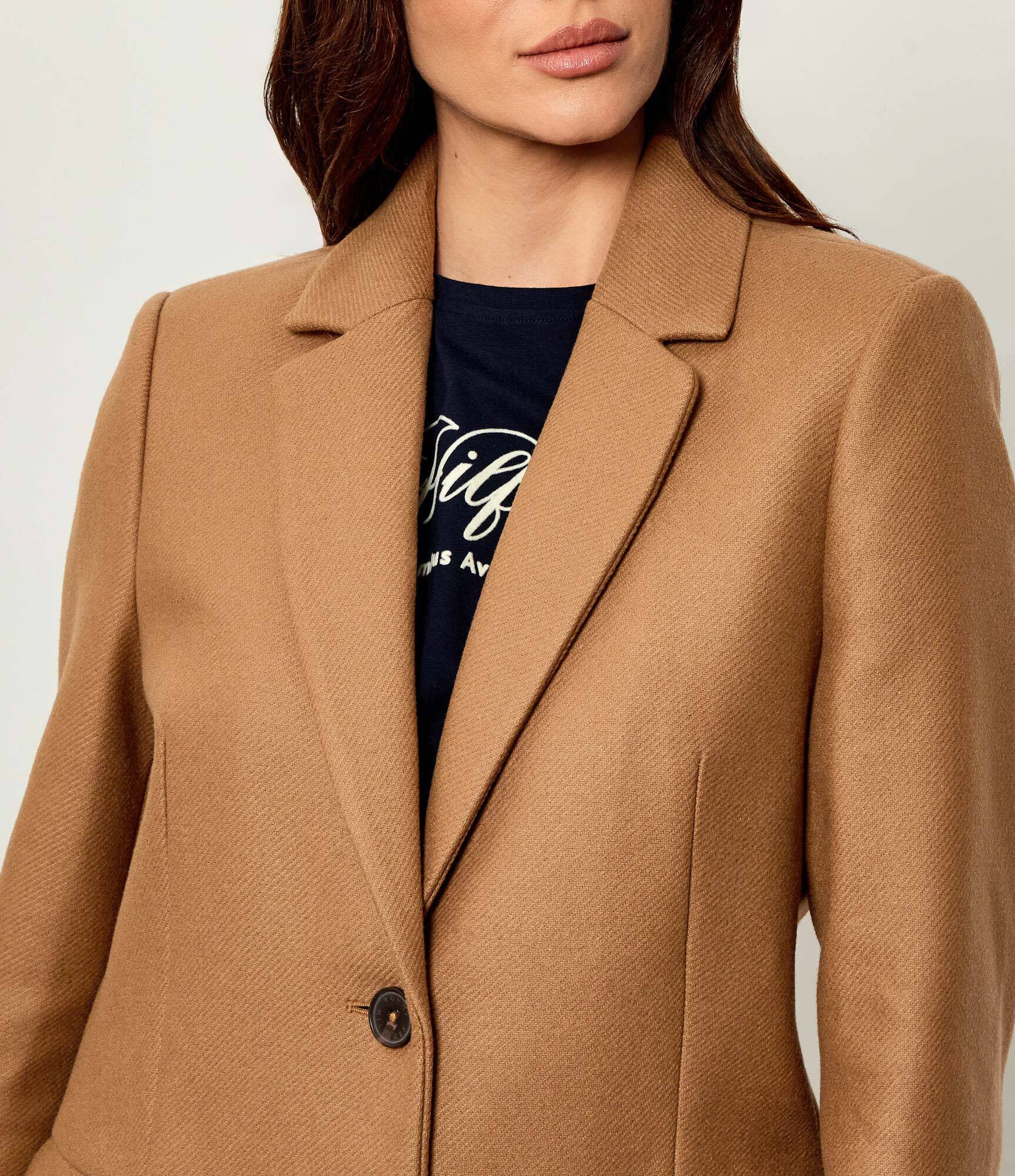 Tommy Hilfiger De lână palton cu adaos de cașmir