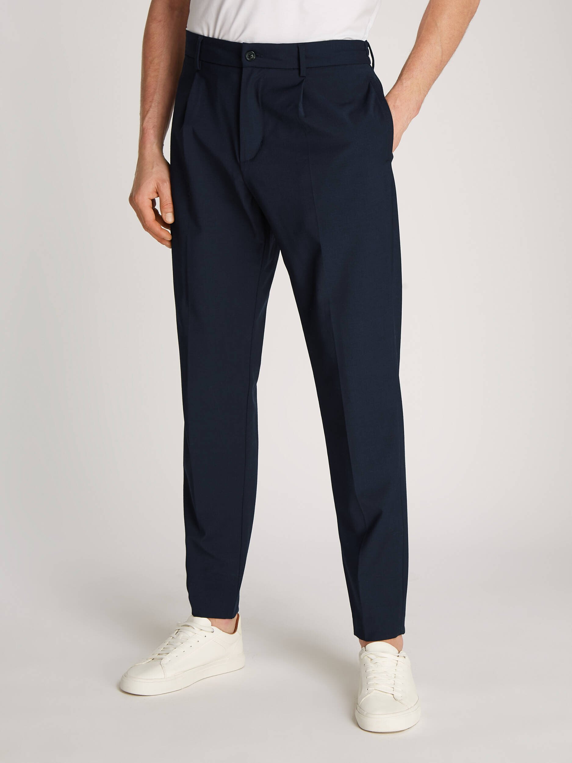 Tommy Hilfiger De lână pantaloni chino HARLEM | Regular Fit