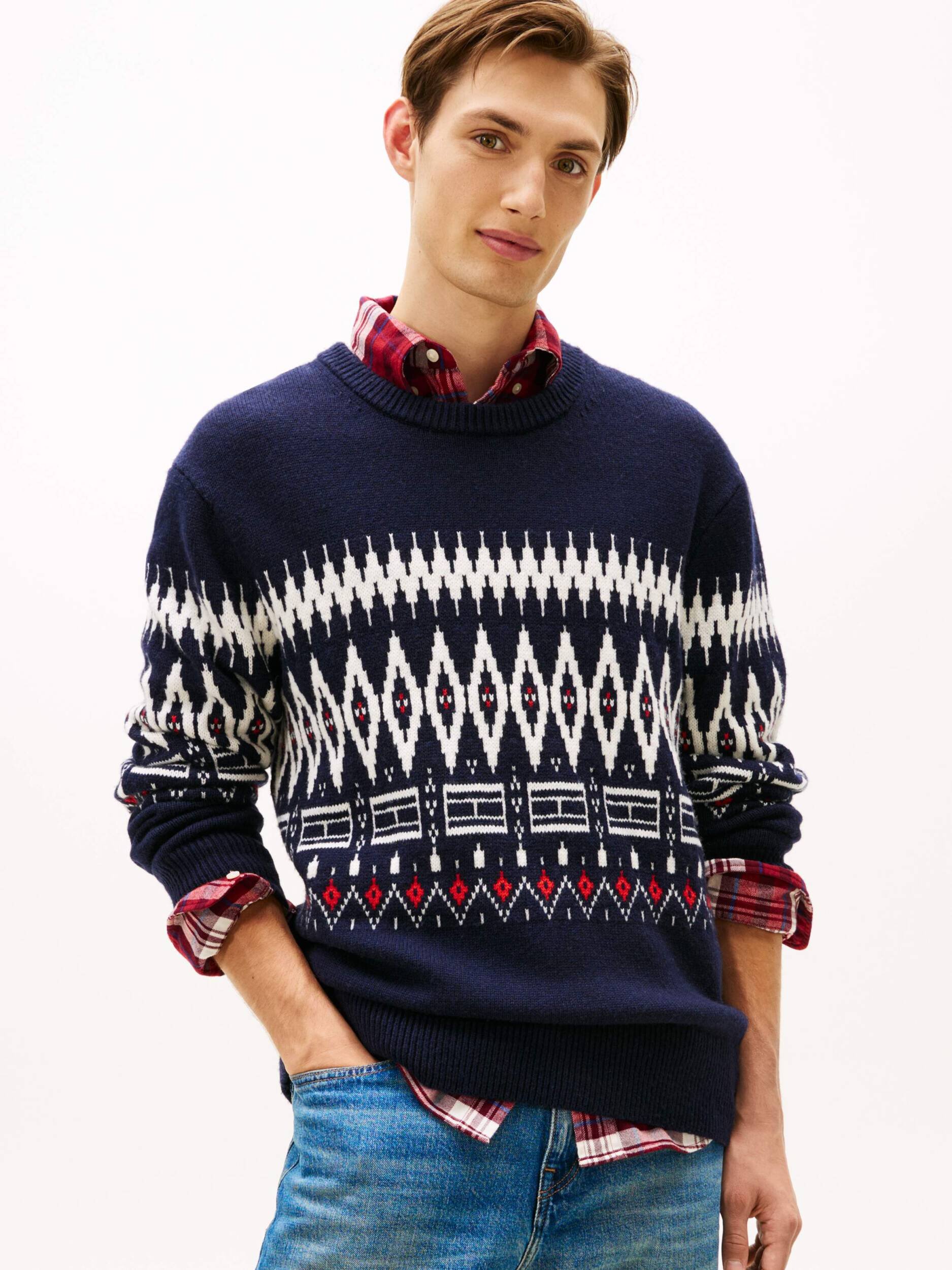 Tommy Hilfiger De lână pulover | Loose fit