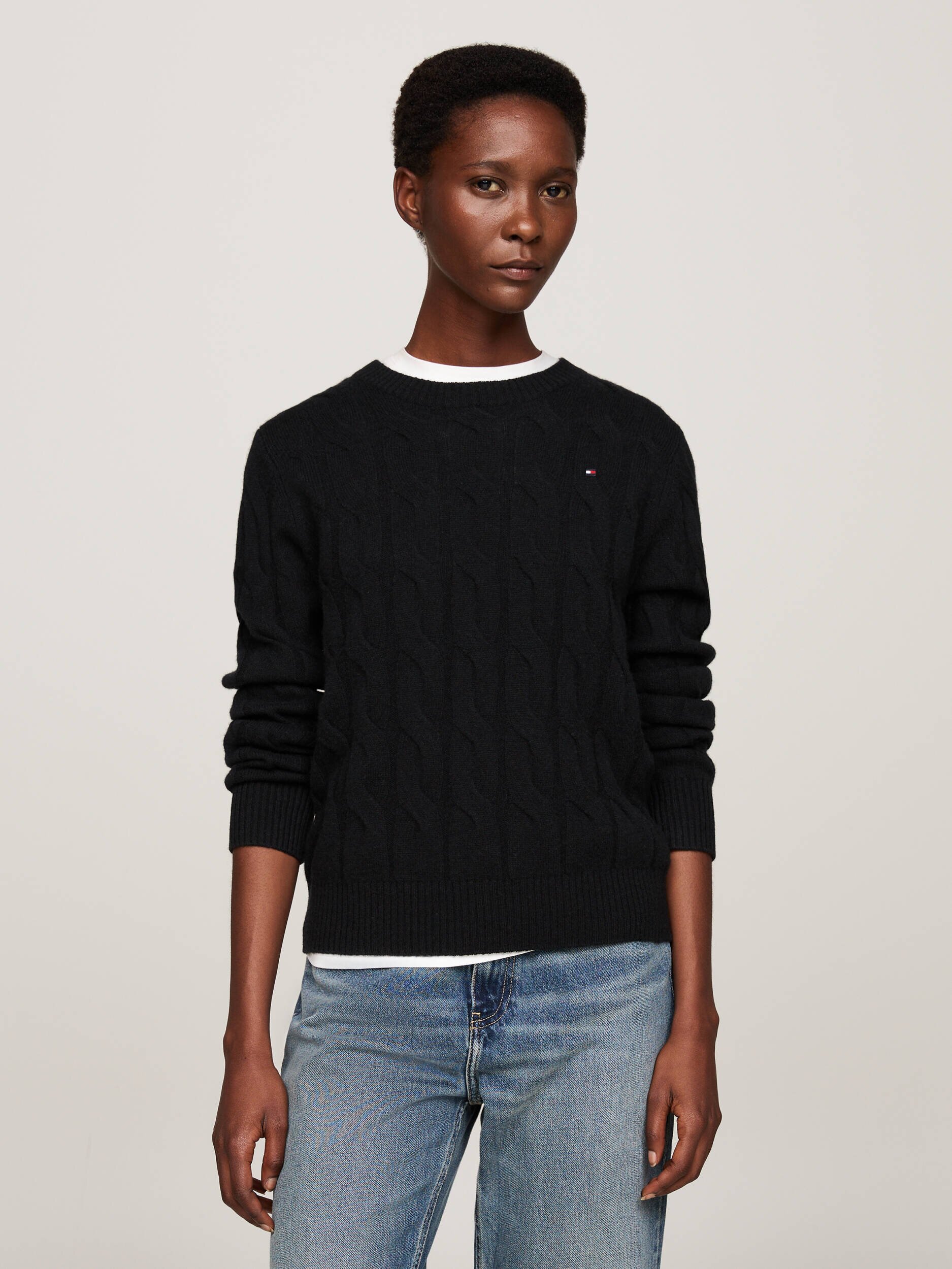 Tommy Hilfiger De lână pulover | Regular Fit