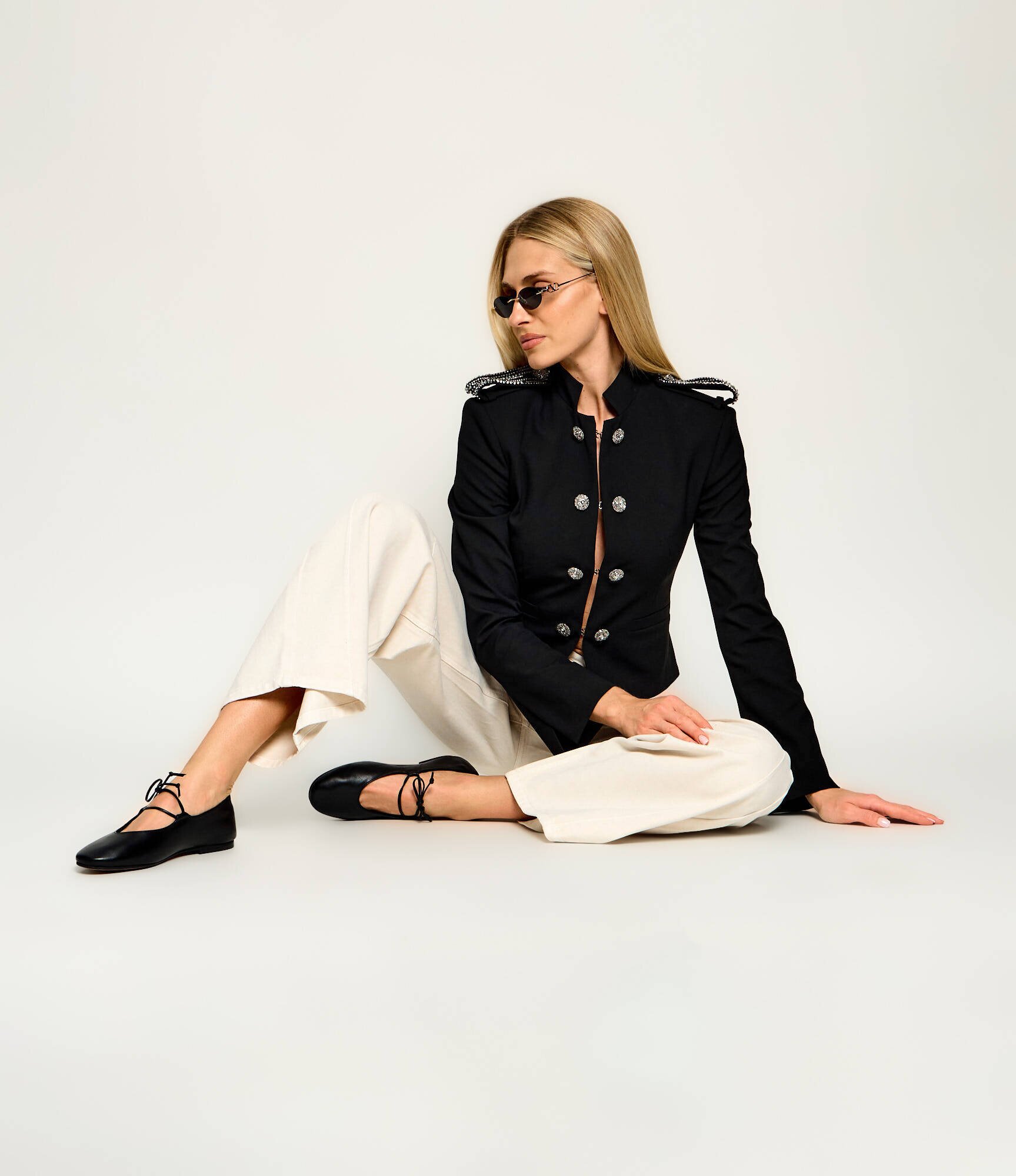 Tommy Hilfiger De piele balerini Mary Jane